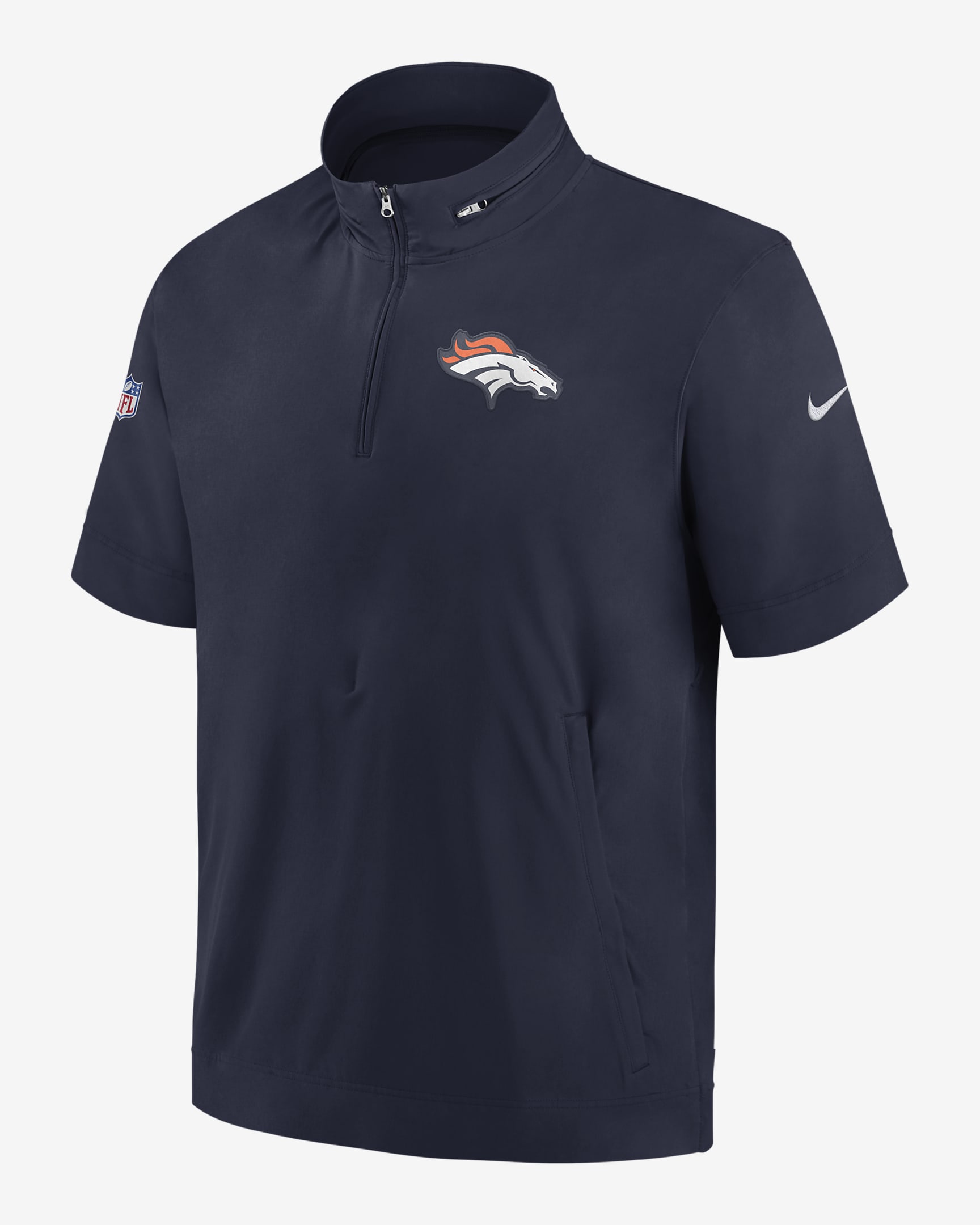 Nike Sideline Coach (NFL Denver Broncos) Men's Short-Sleeve Jacket ...