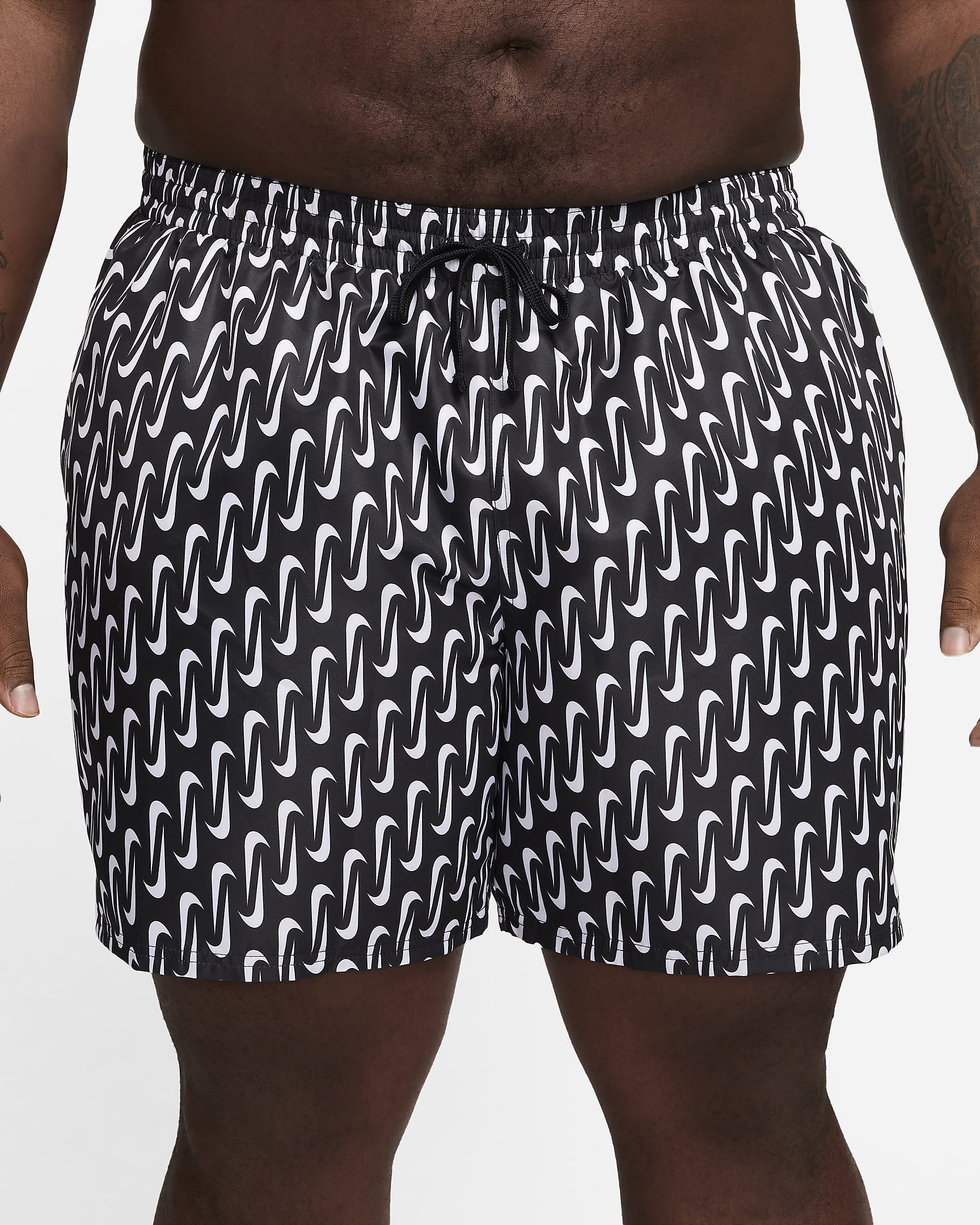 Nike Swim Men's 9" Volley Shorts (Extended Size) - Black