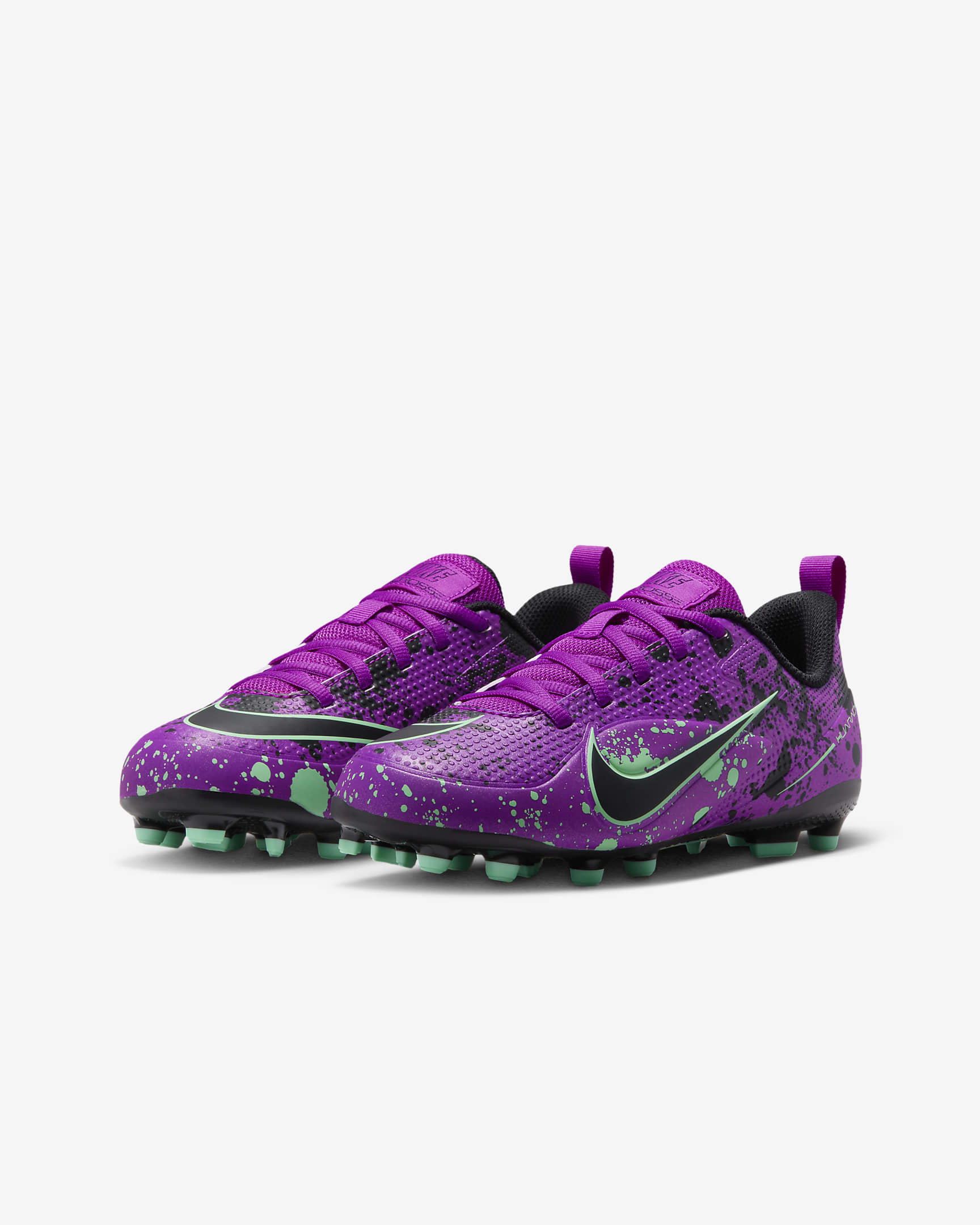 Nike Alpha Huarache 8 Kids' Lacrosse Cleats.