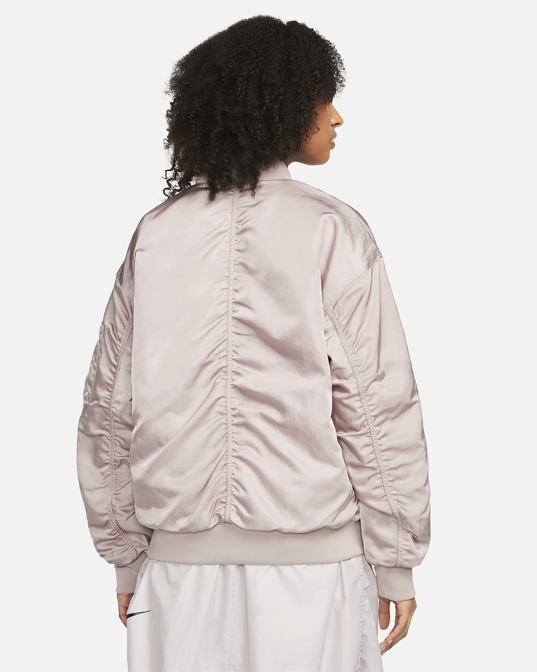 Nike Sportswear Women's Reversible Varsity Bomber Jacket.