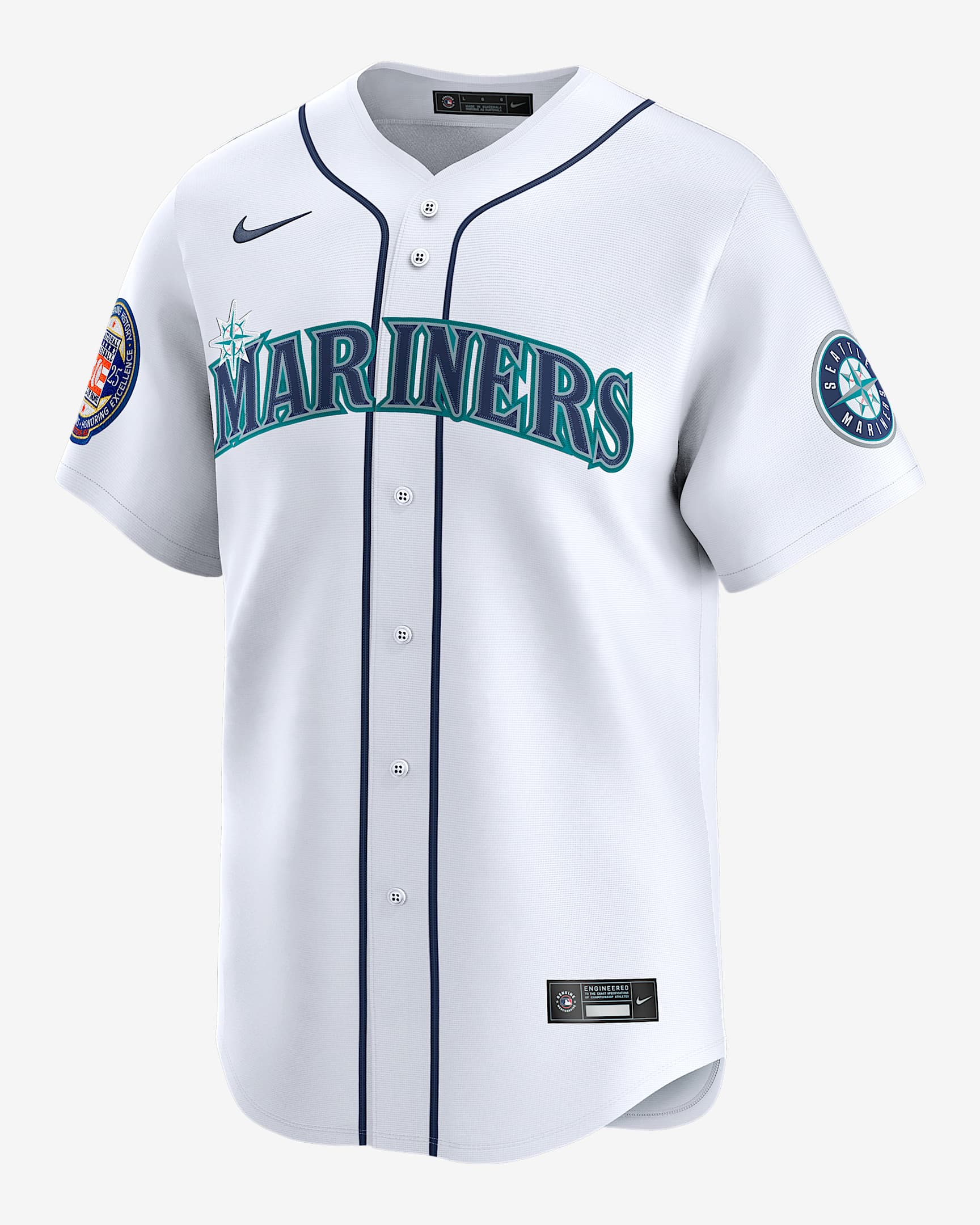 Ichiro Suzuki Seattle Mariners 2025 Hall of Fame Men's Nike Dri-FIT ADV MLB Limited Jersey - White