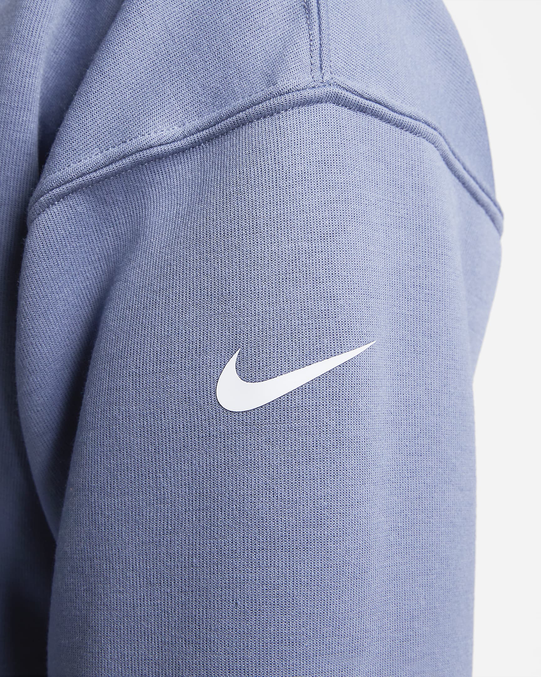 Nike (M) kifordítható női pulóver (kismamáknak) - Diffused Blue/Football Grey