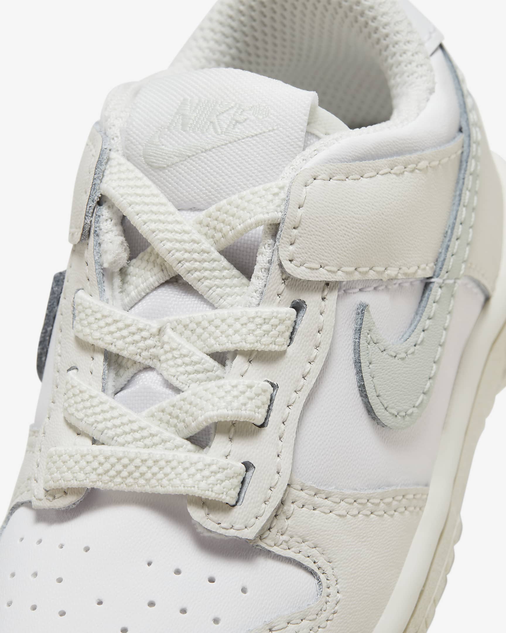 Nike Dunk Low Schoenen voor baby's/peuters - Wit/Phantom/Light Silver