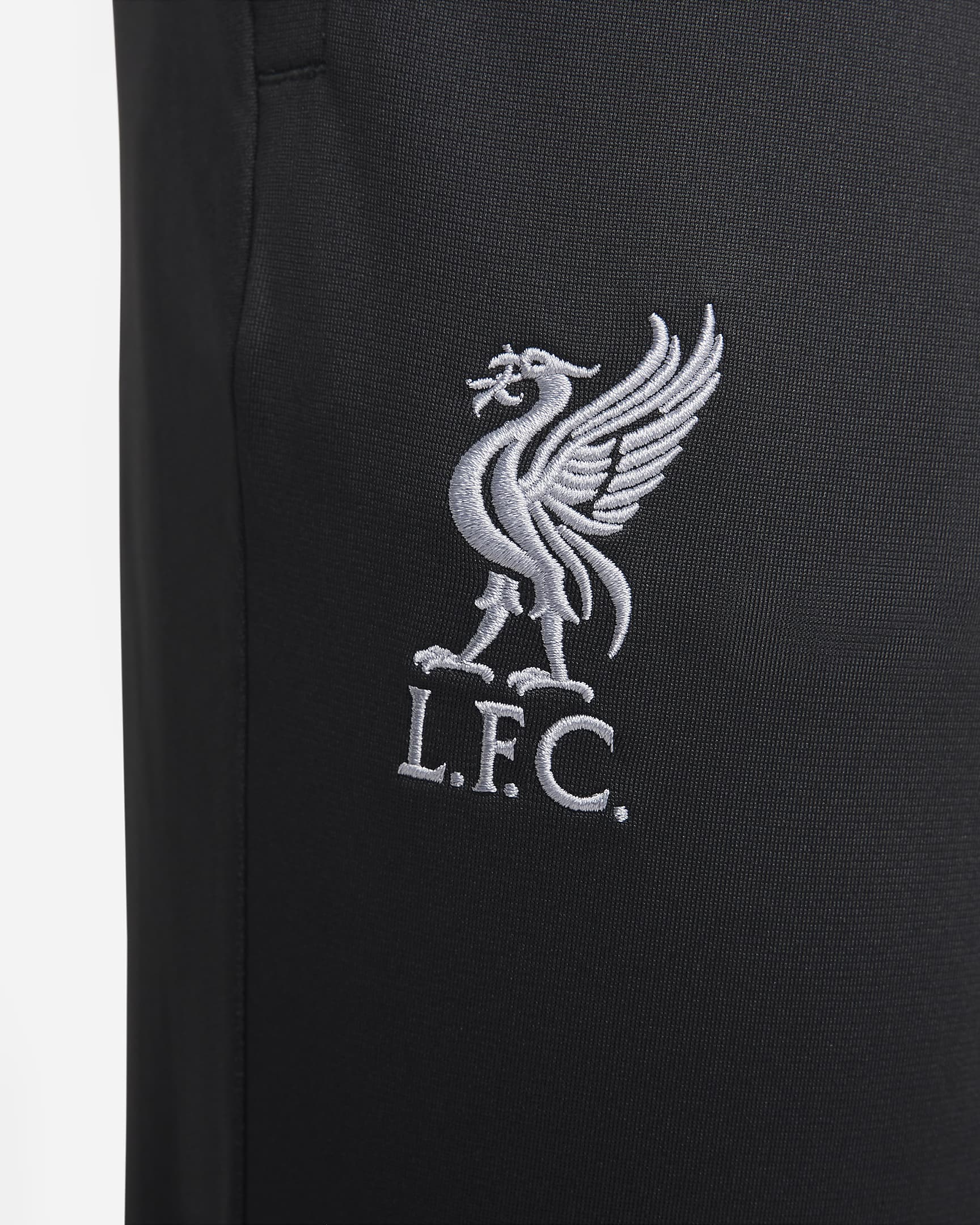 Liverpool FC Strike Nike Dri-FIT-Fußball-Trainingsanzug aus Strickmaterial mit Kapuze für Herren - Anthracite/Wolf Grey