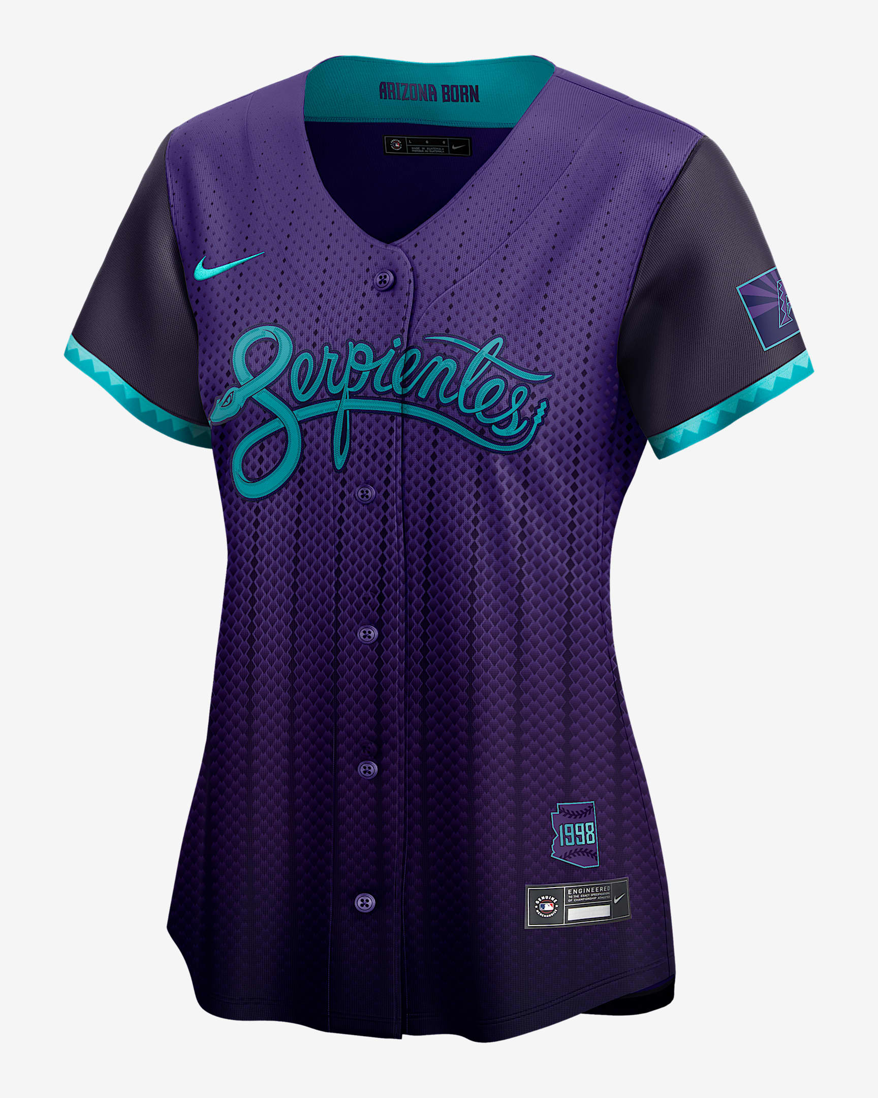 Arizona Diamondbacks City Connect Women’s Nike Dri-FIT ADV MLB Limited Jersey - Purple