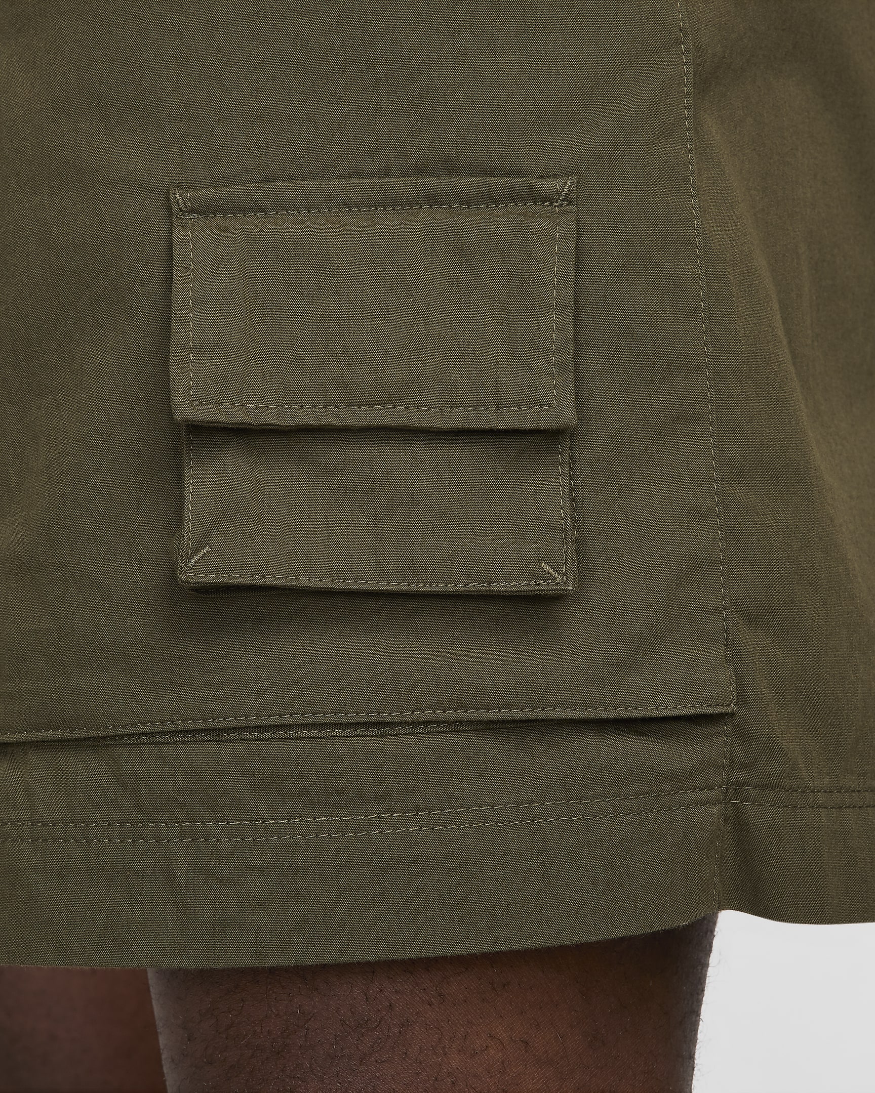 Nike Life Camp shorts til herre - Cargo Khaki/Cargo Khaki