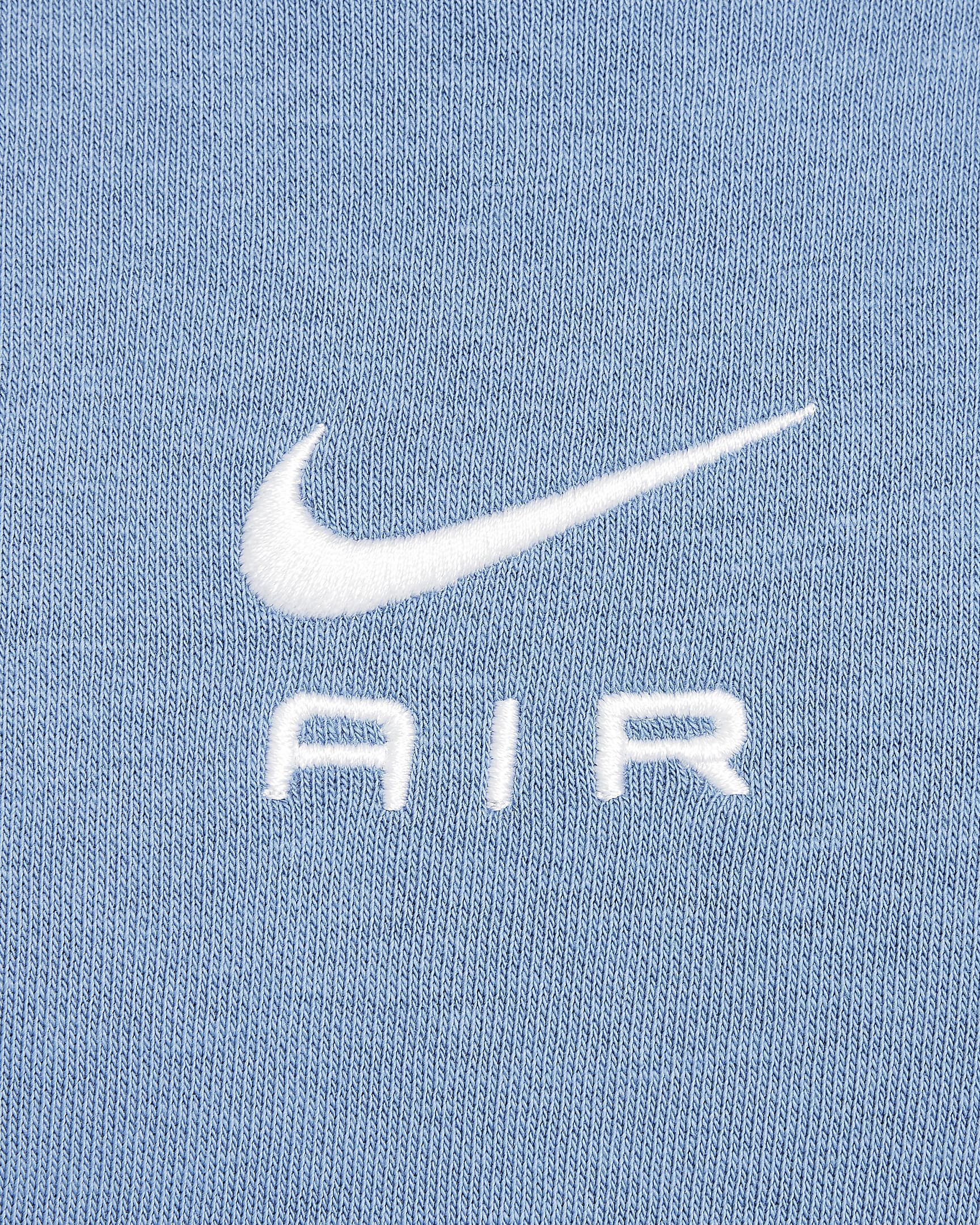 Sweatshirt Nike Air med rund hals för ungdom - Midnight Navy/Aegean Storm/Vit/Vit