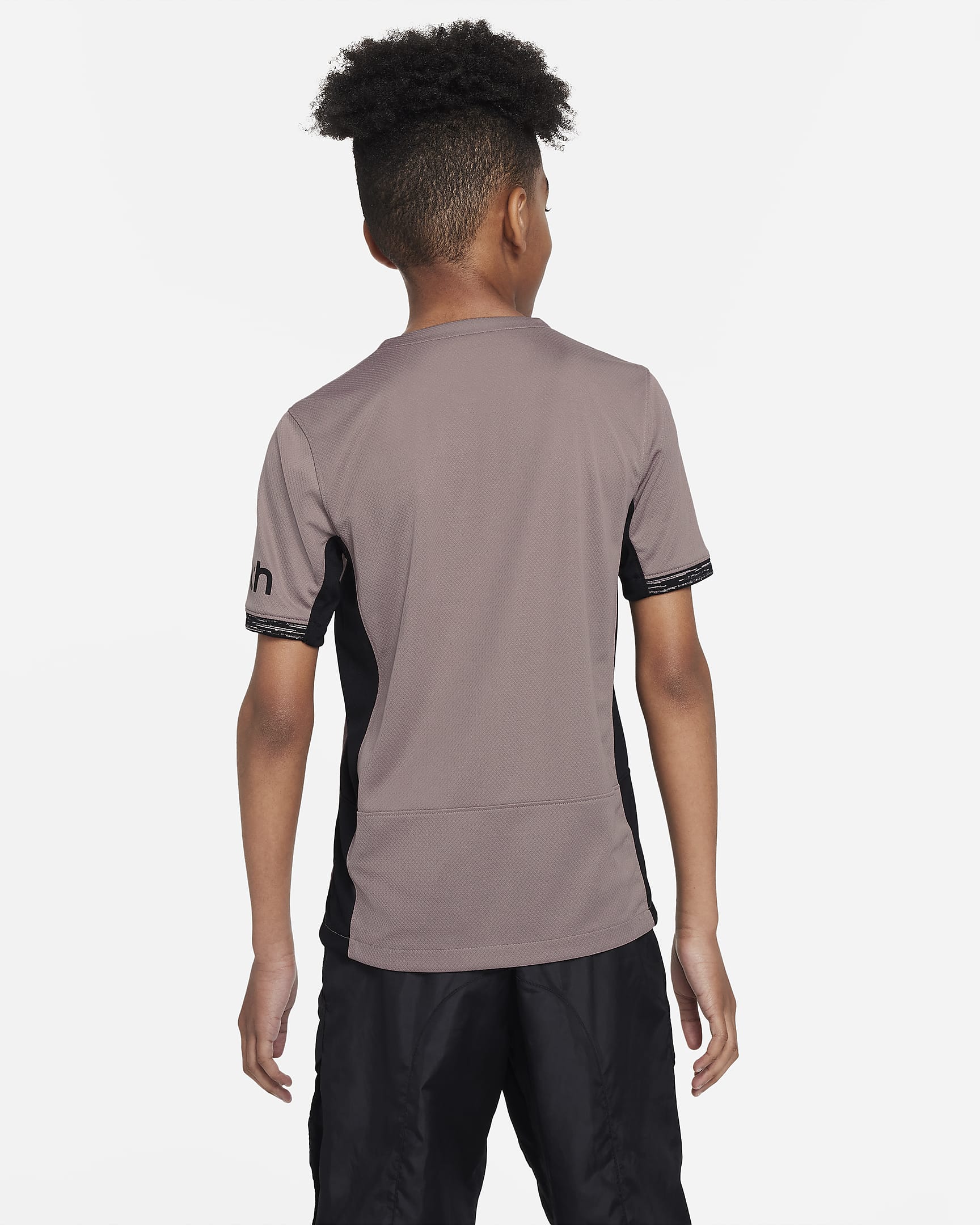 Tottenham Hotspur 2023/24 Stadium Third Big Kids' Nike Dri-FIT Soccer Jersey - Taupe Haze/Diffused Taupe/Black