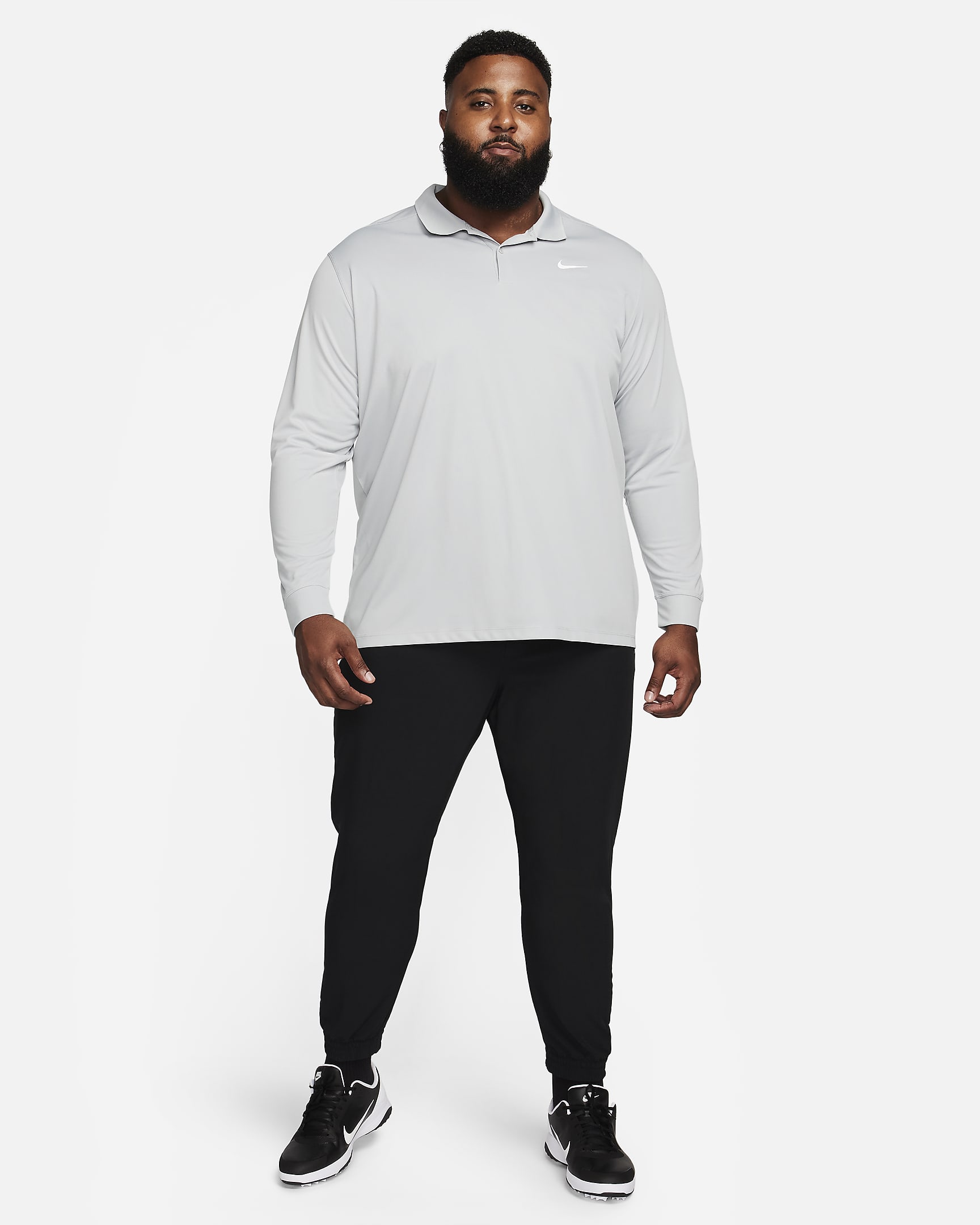 Nike DriFIT Victory Men's LongSleeve Golf Polo. Nike PT