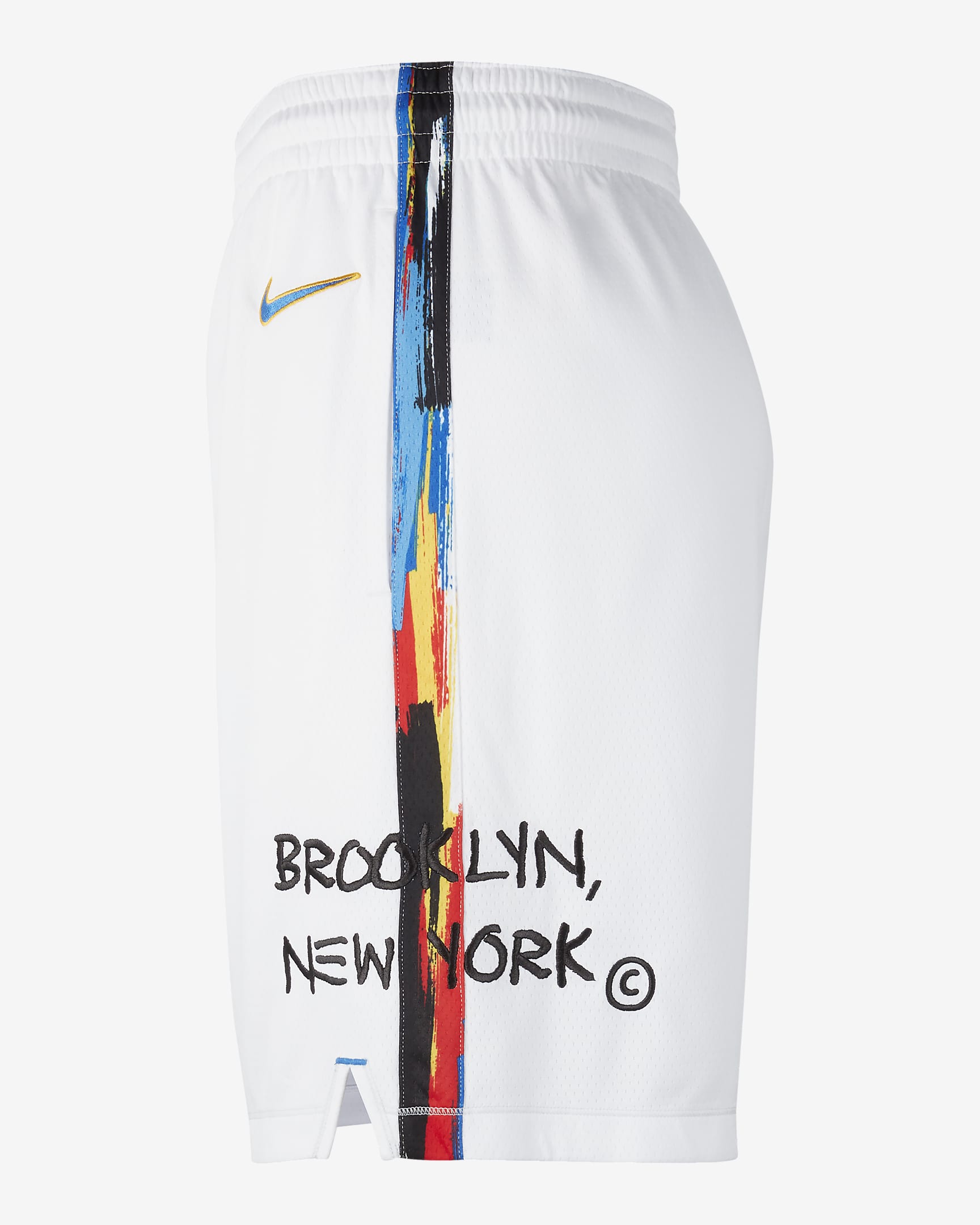 Brooklyn Nets City Edition Mens Nike Dri Fit Nba Swingman Shorts Nike Hu 