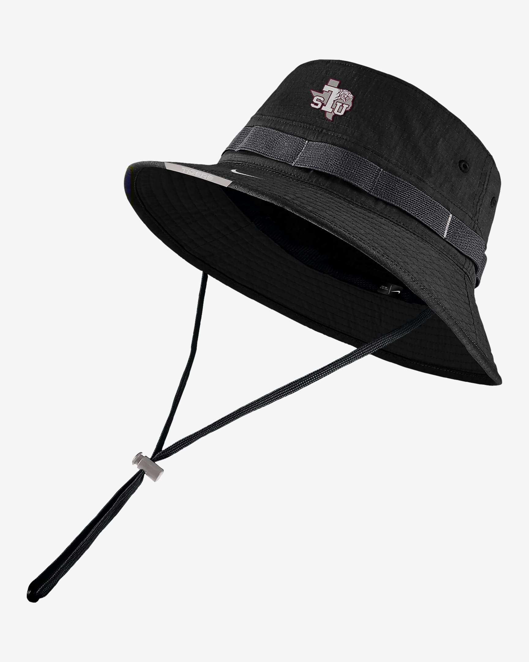 Texas Southern Nike College Boonie Bucket Hat - Black