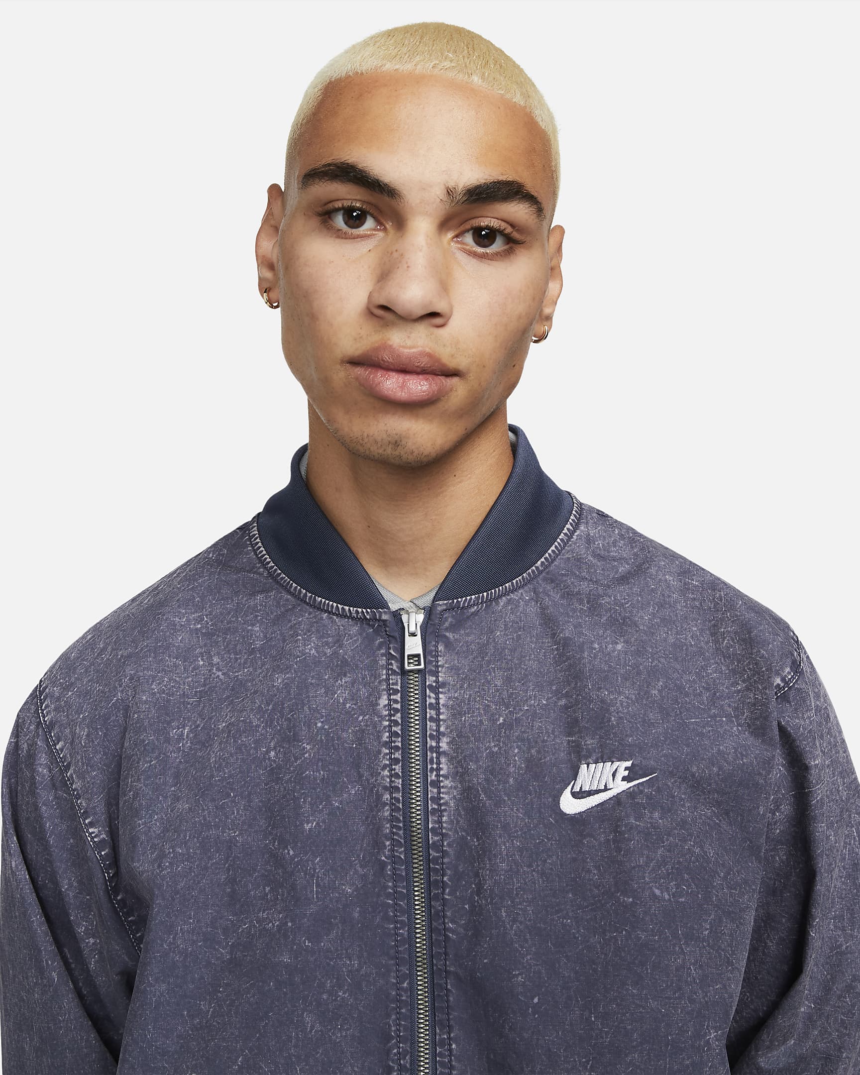 Nike Sportswear Club+ Men's Unlined Woven Bomber Jacket. Nike PT