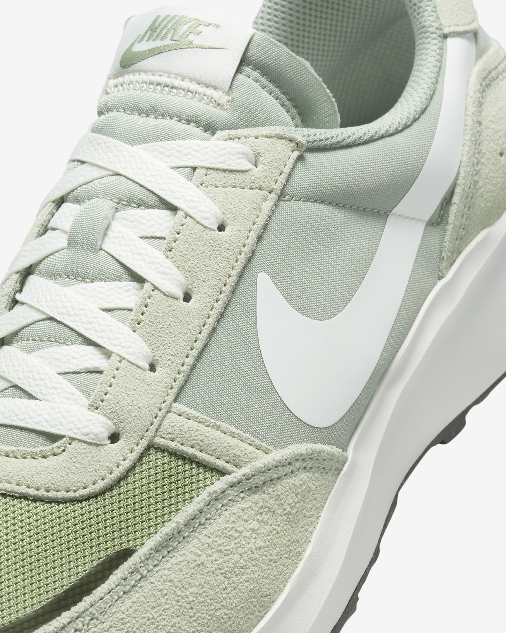 Nike Waffle Nav 男鞋 - Jade Horizon/Oil Green/Olive Aura/Sail