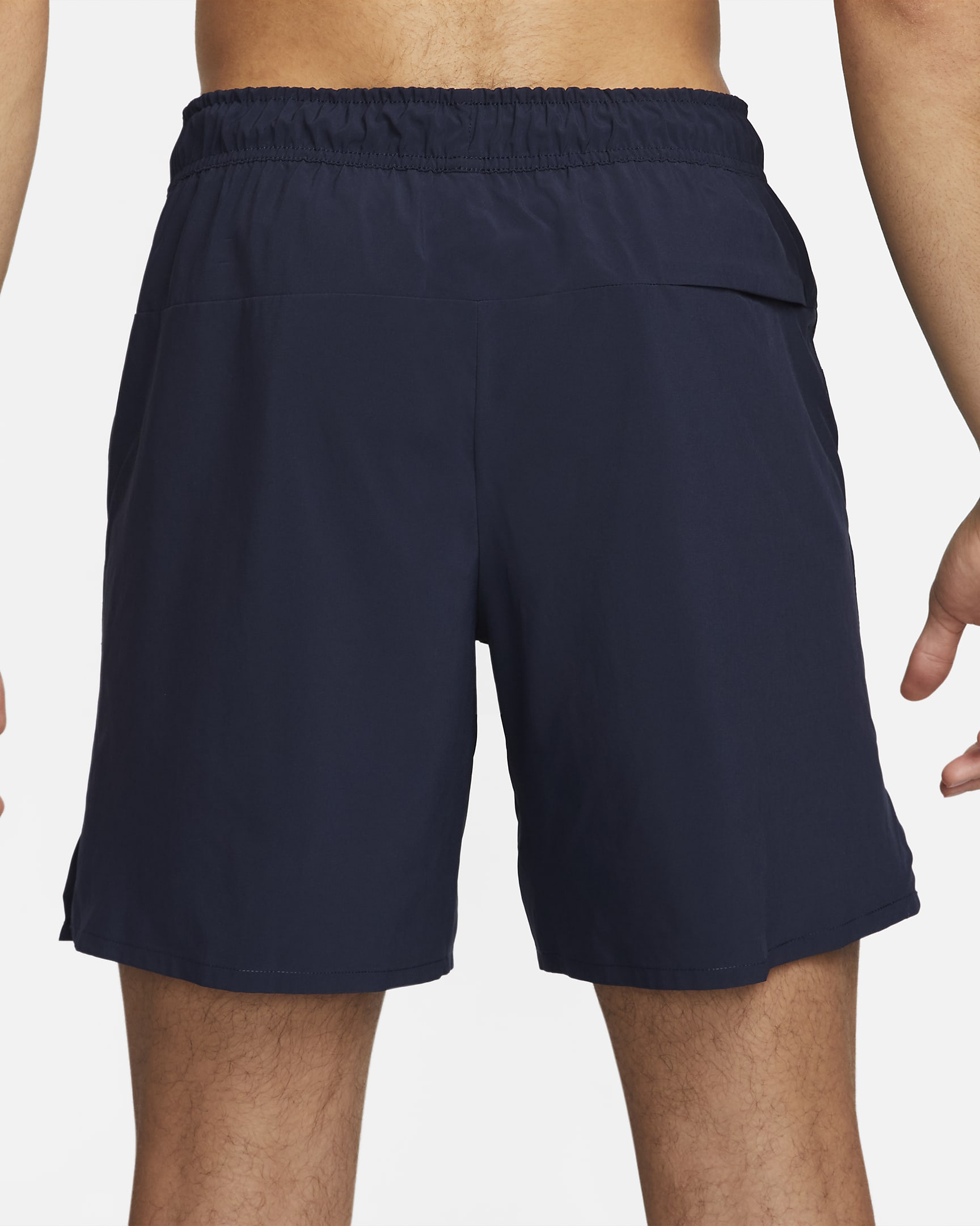 Nike Unlimited multifunctionele niet-gevoerde herenshorts met Dri-FIT (18 cm) - Obsidian/Zwart/Obsidian