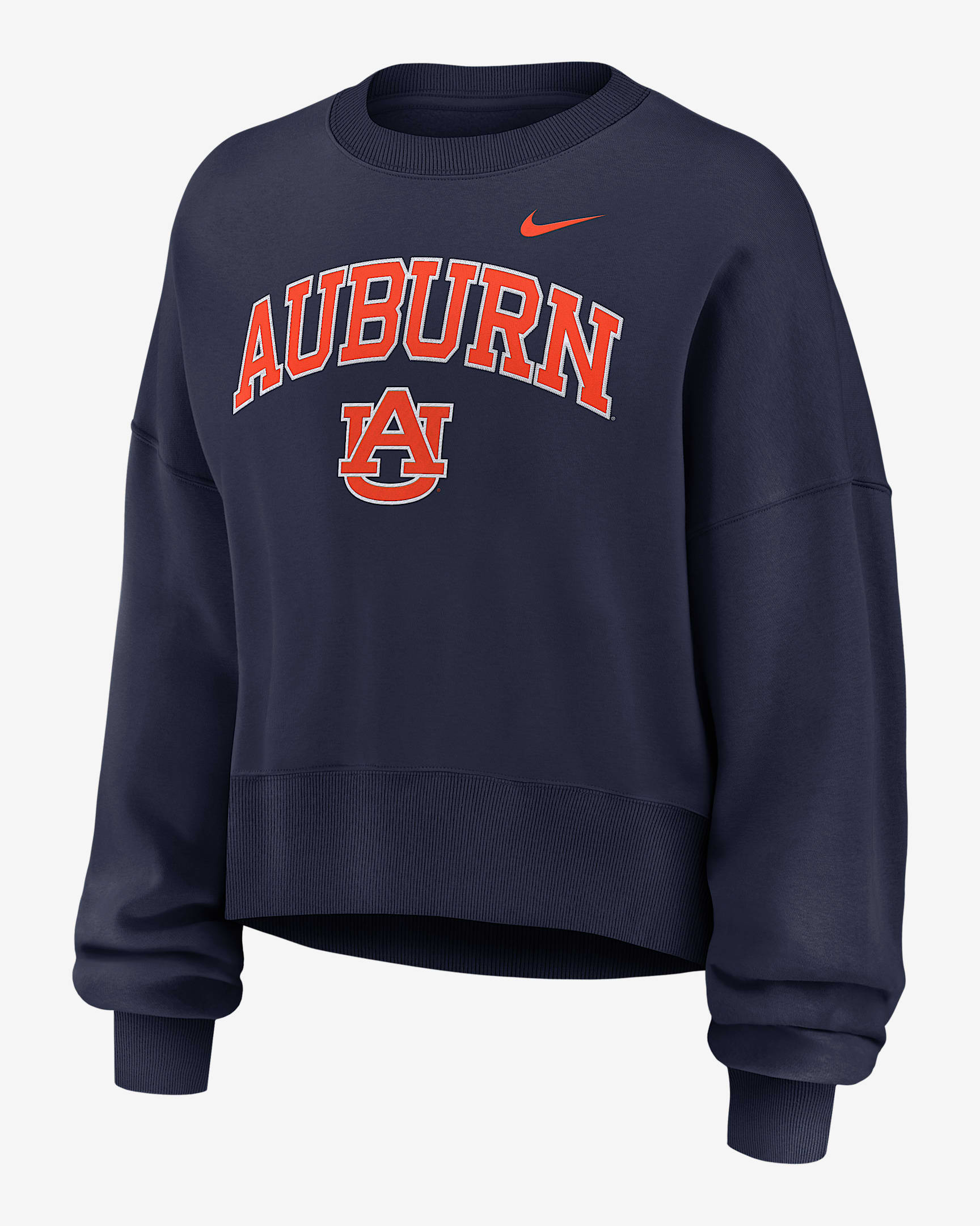 Auburn Phoenix Arch Women's Nike College Pullover Crew - Navy