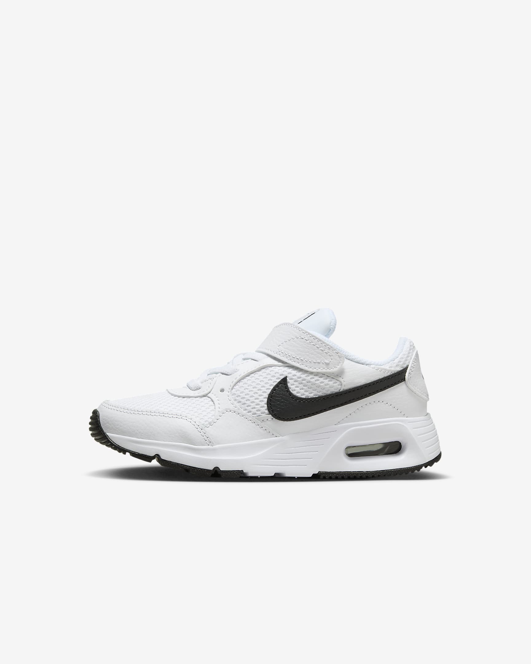 Nike Air Max SC Younger Kids' Shoes - White/White/Black