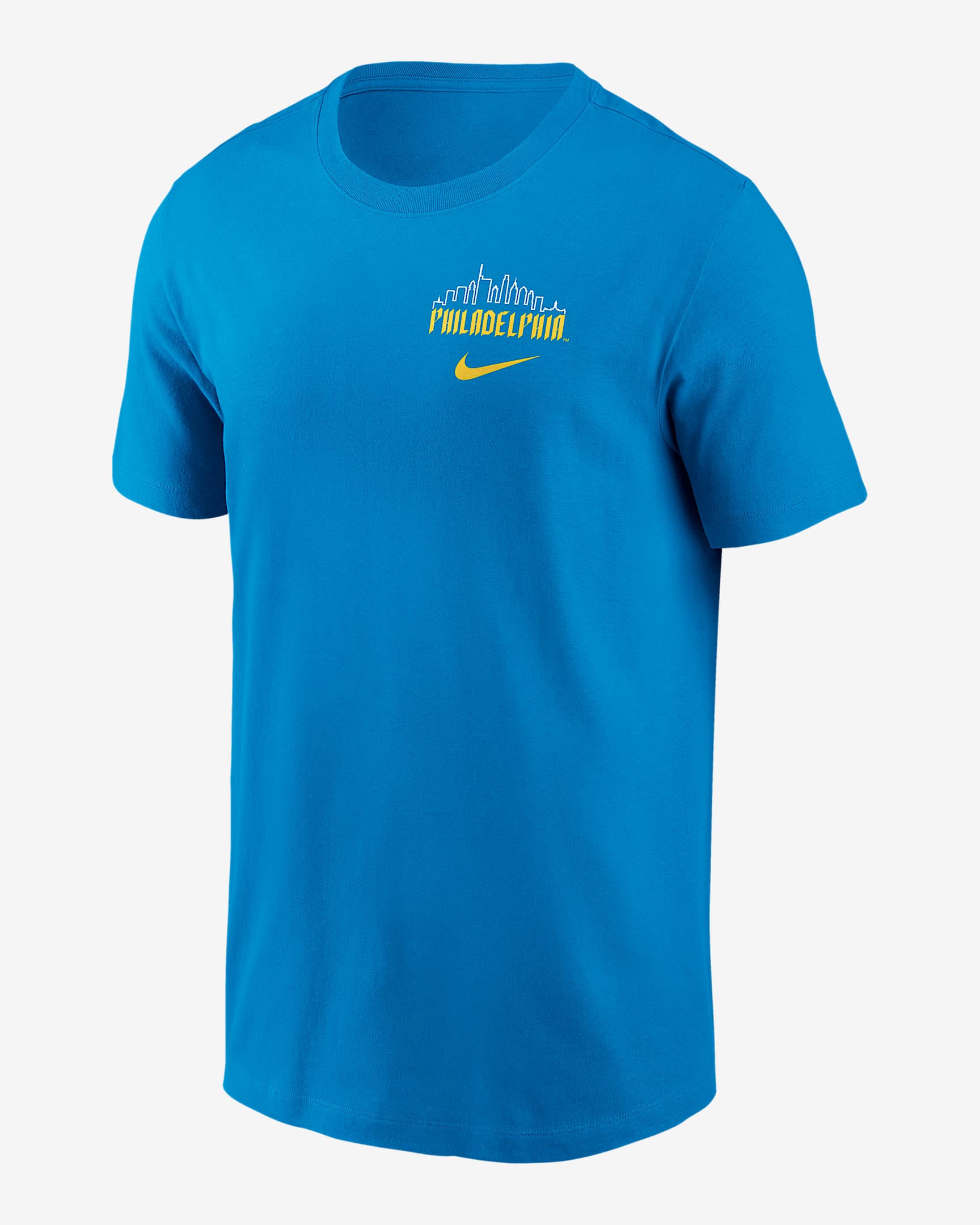 Philadelphia Phillies City Connect 2-Hit Men's Nike MLB T-Shirt - Blue