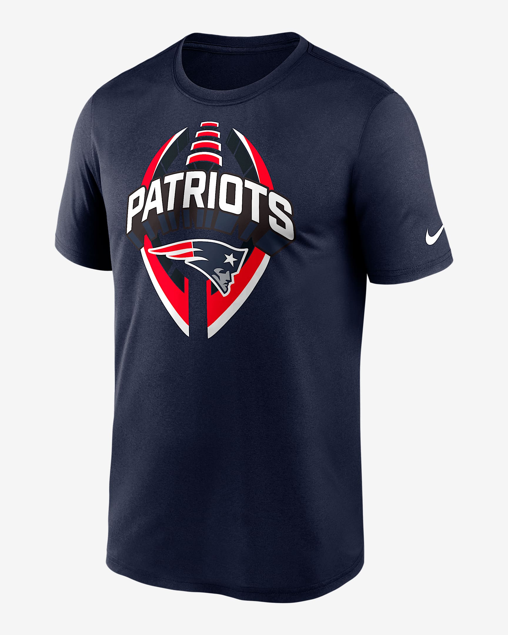 New England Patriots Legend Icon Men’s Nike Dri-FIT NFL T-Shirt - Navy