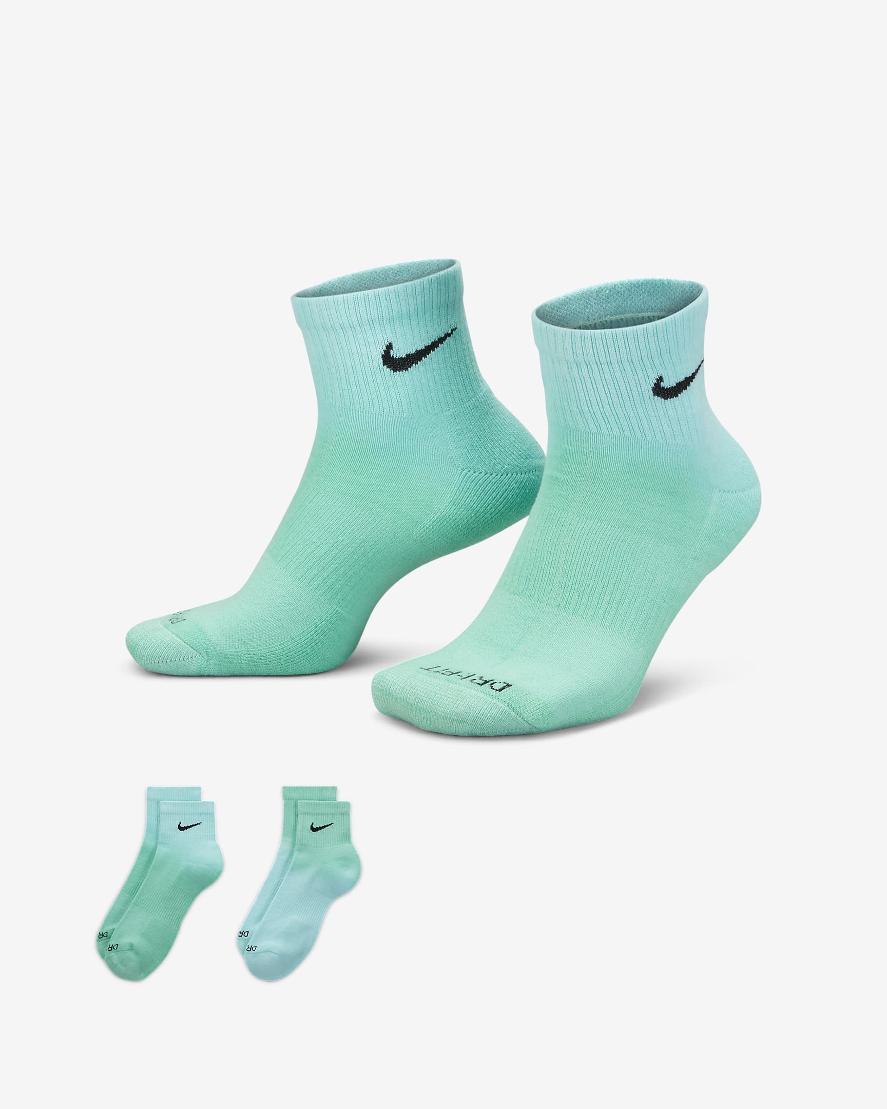 Nike Everyday Plus Cushioned Ankle Socks - Multi-Color