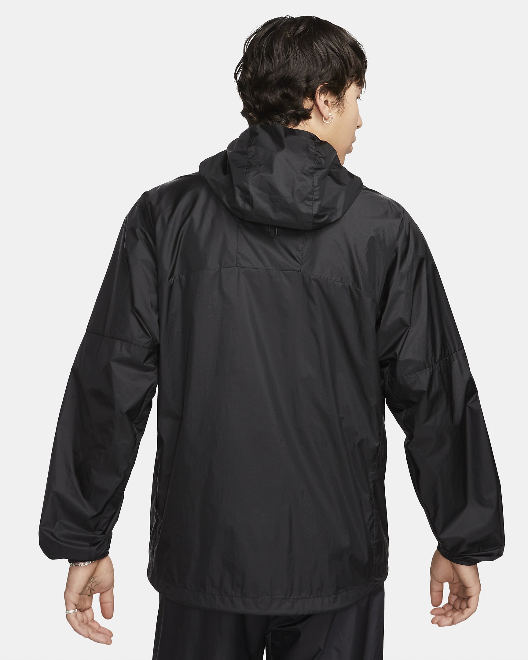 Veste coupe-vent Nike ACG « Cinder Cone » pour homme - Noir/Anthracite/Summit White