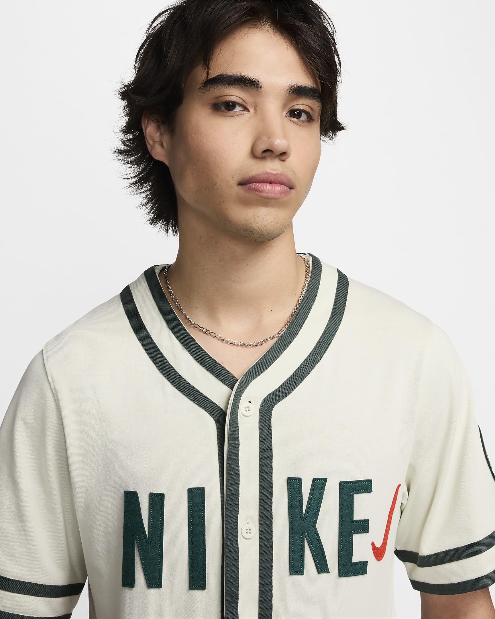 Maillot de baseball Nike Sportswear pour homme - Sea Glass