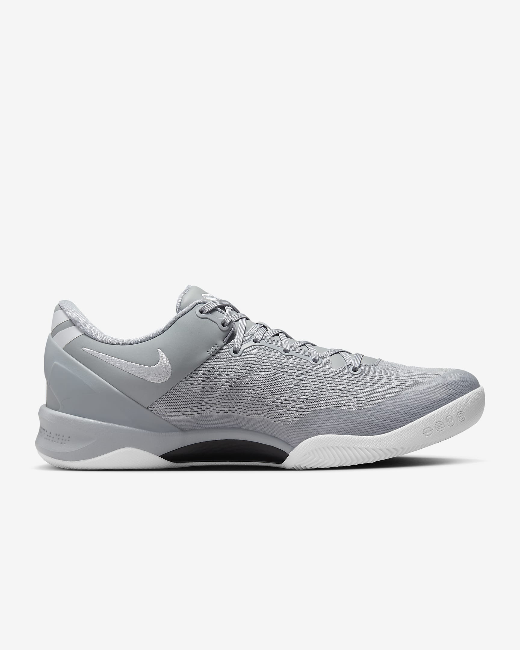 Chaussures de basket Kobe VIII Protro - Wolf Grey/Wolf Grey/Blanc