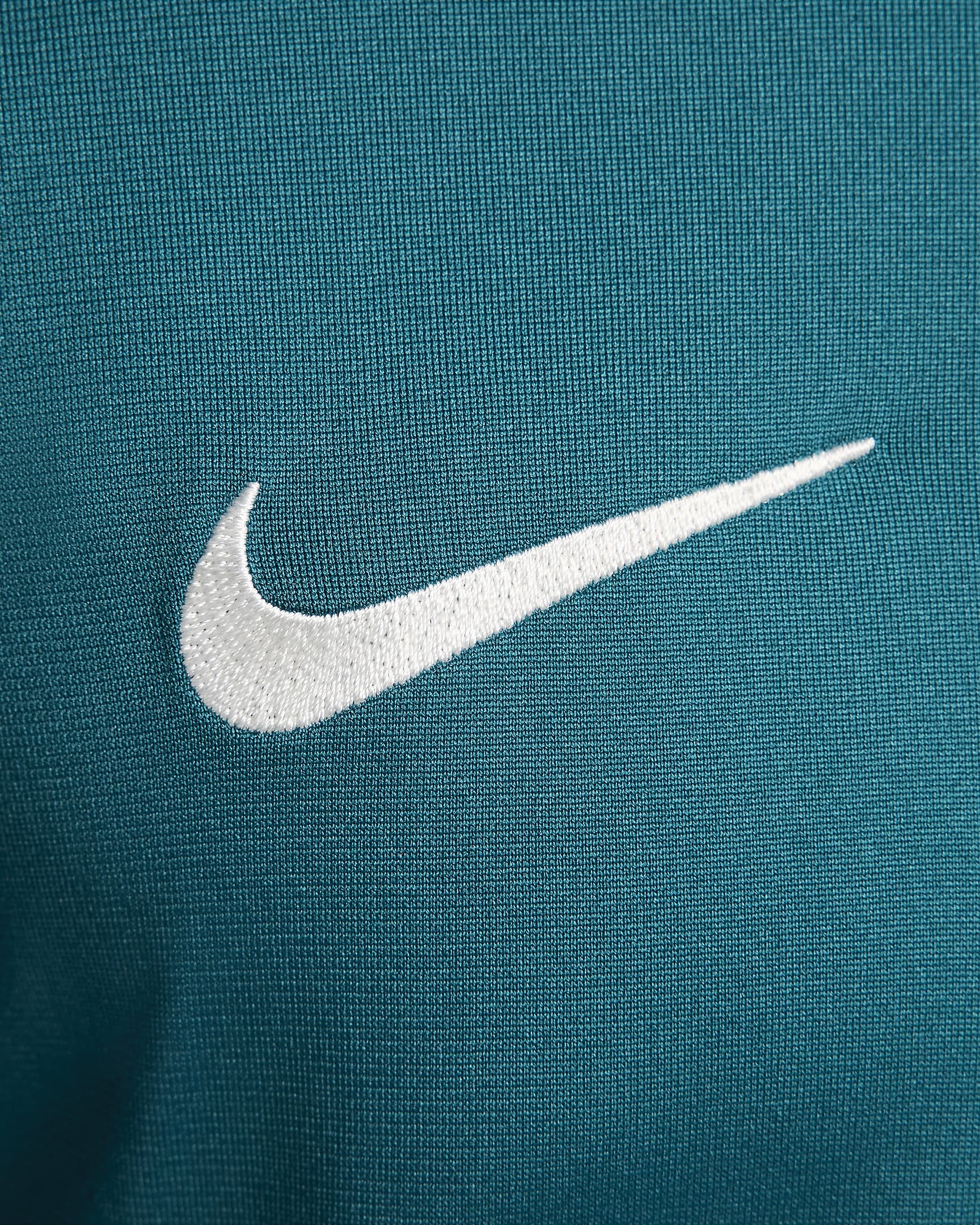 Męski dzianinowy dres piłkarski z kapturem Nike Dri-FIT Portugalia Strike - Geode Teal/Kinetic Green/Geode Teal/Sail