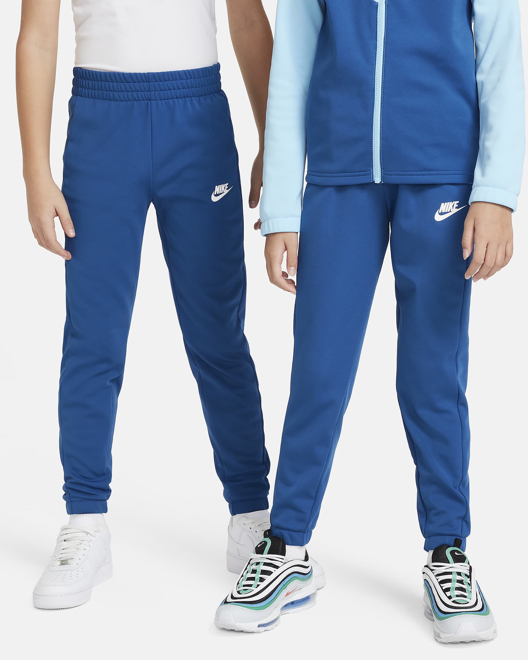 Nike Sportswear 大童運動服 - Aquarius Blue/Court Blue/白色