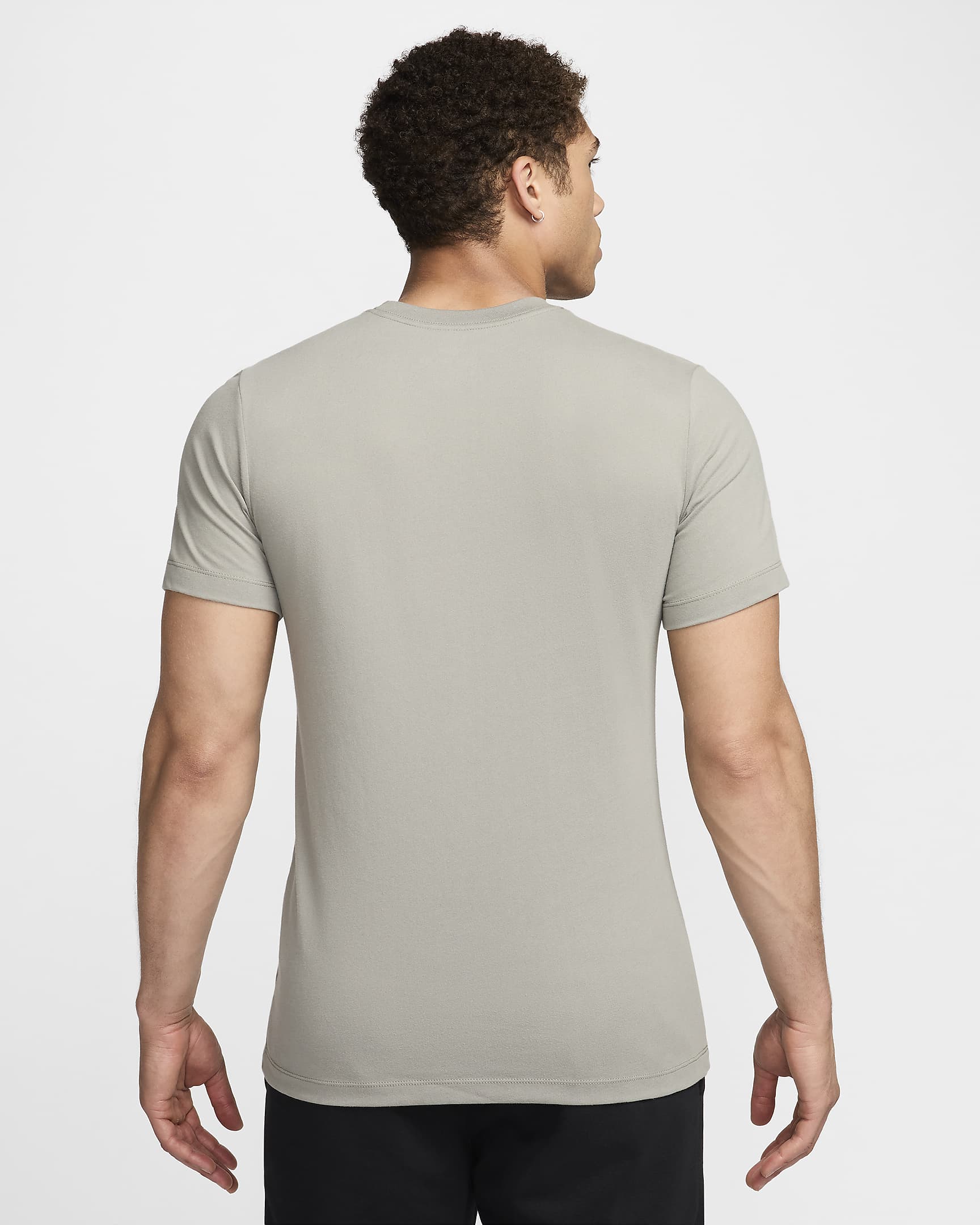 Nike Men's Dri-FIT Fitness T-Shirt - Dark Stucco