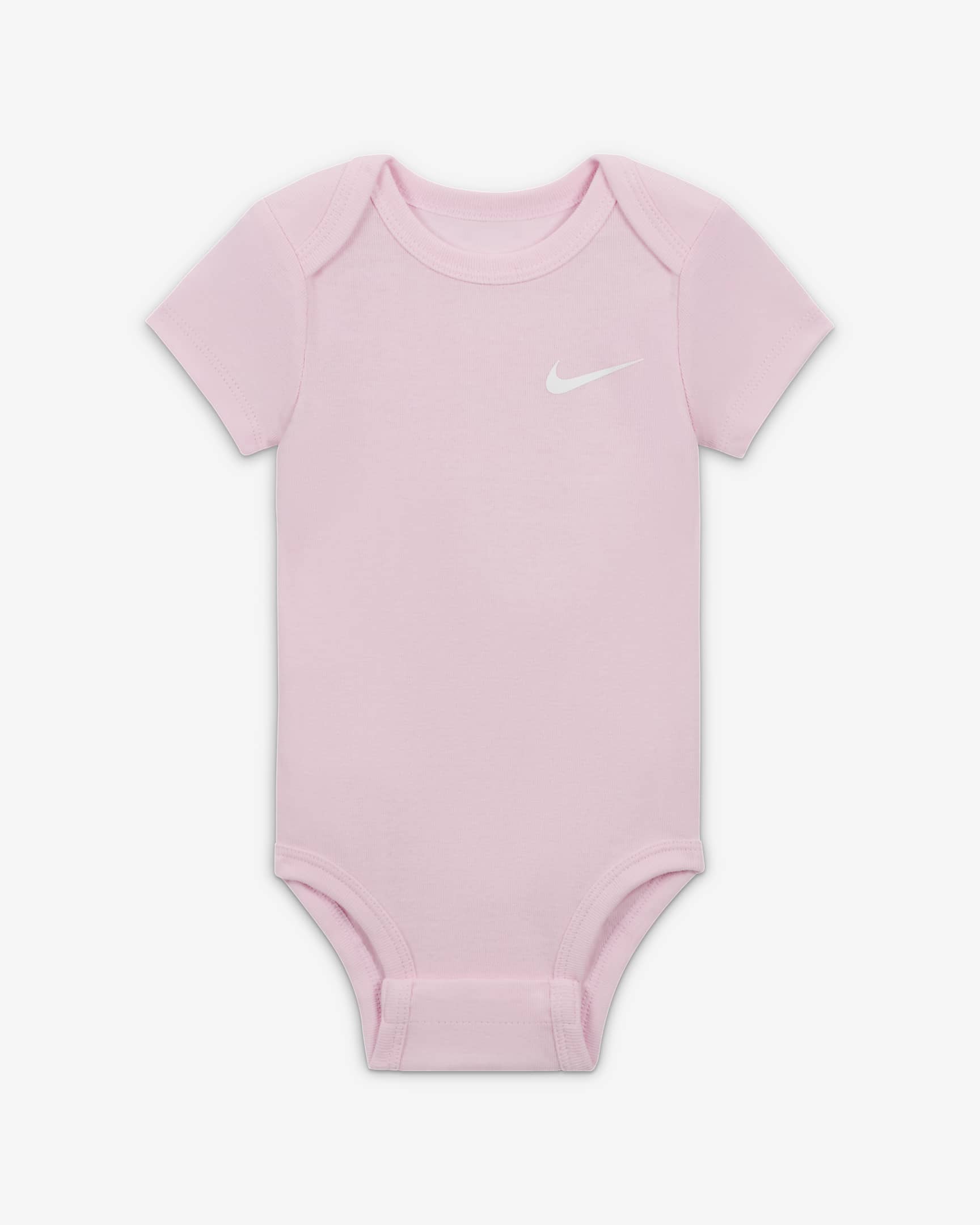 Nike Baby Essentials Baby (0–9M) 3-Pack Bodysuits - Multi-Colour/Birch Heather