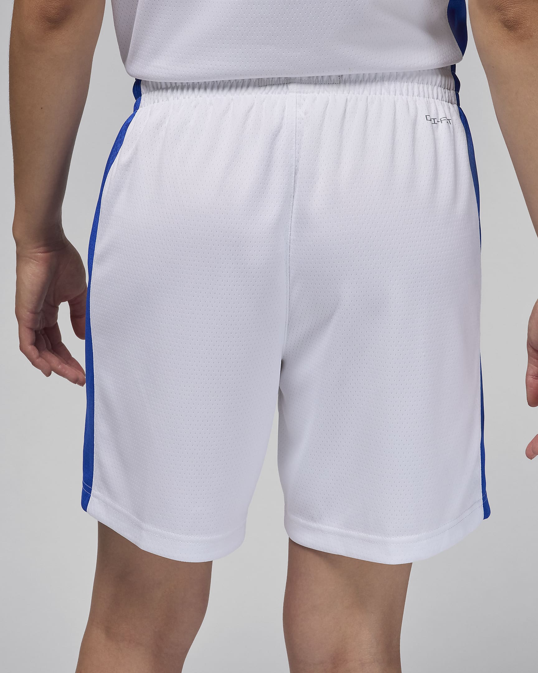 Frankrike Limited (hjemmedrakt) Jordan basketshorts til dame - Hvit/Hyper Royal