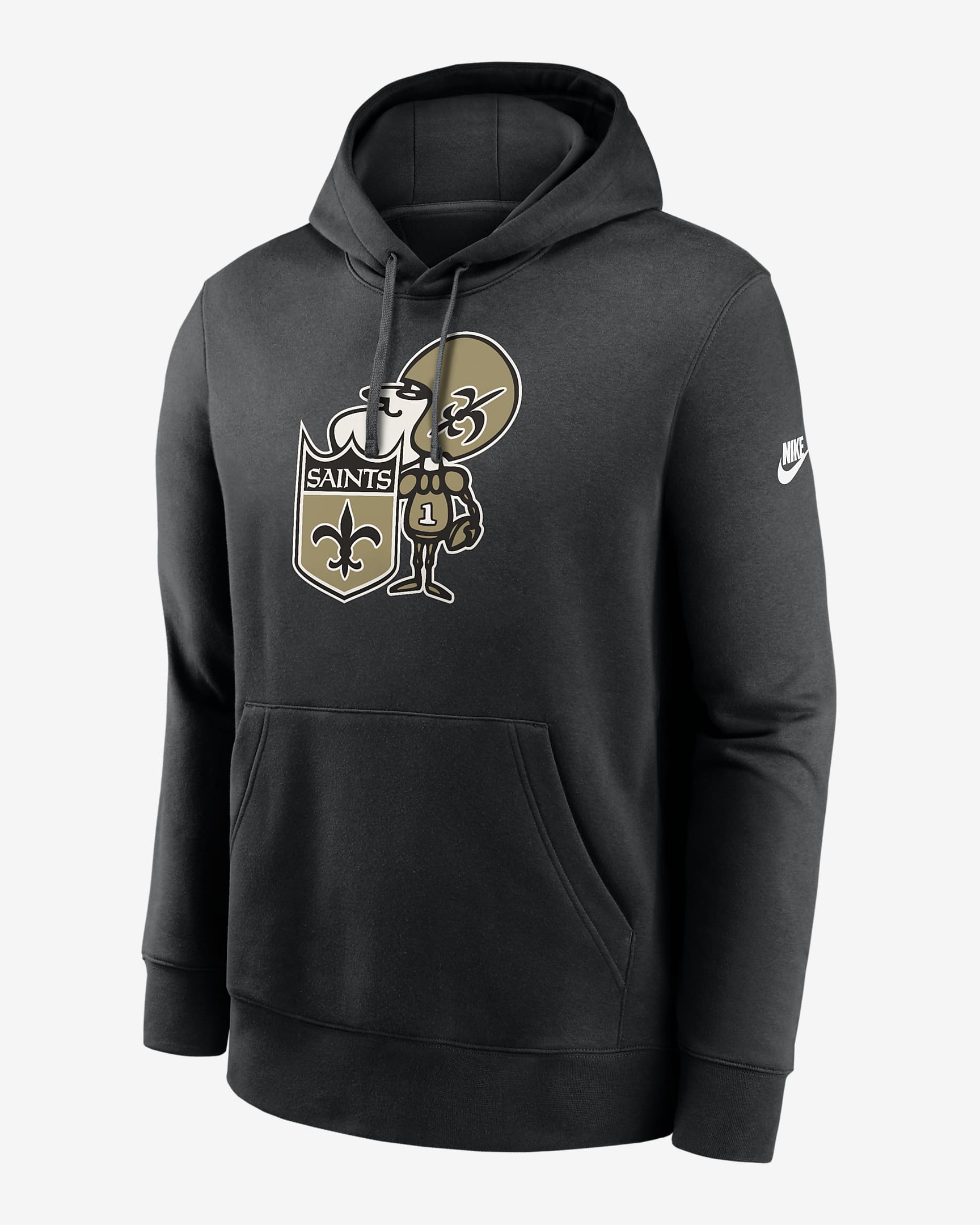 New Orleans Saints Rewind Club Logo Men’s Nike NFL Pullover Hoodie