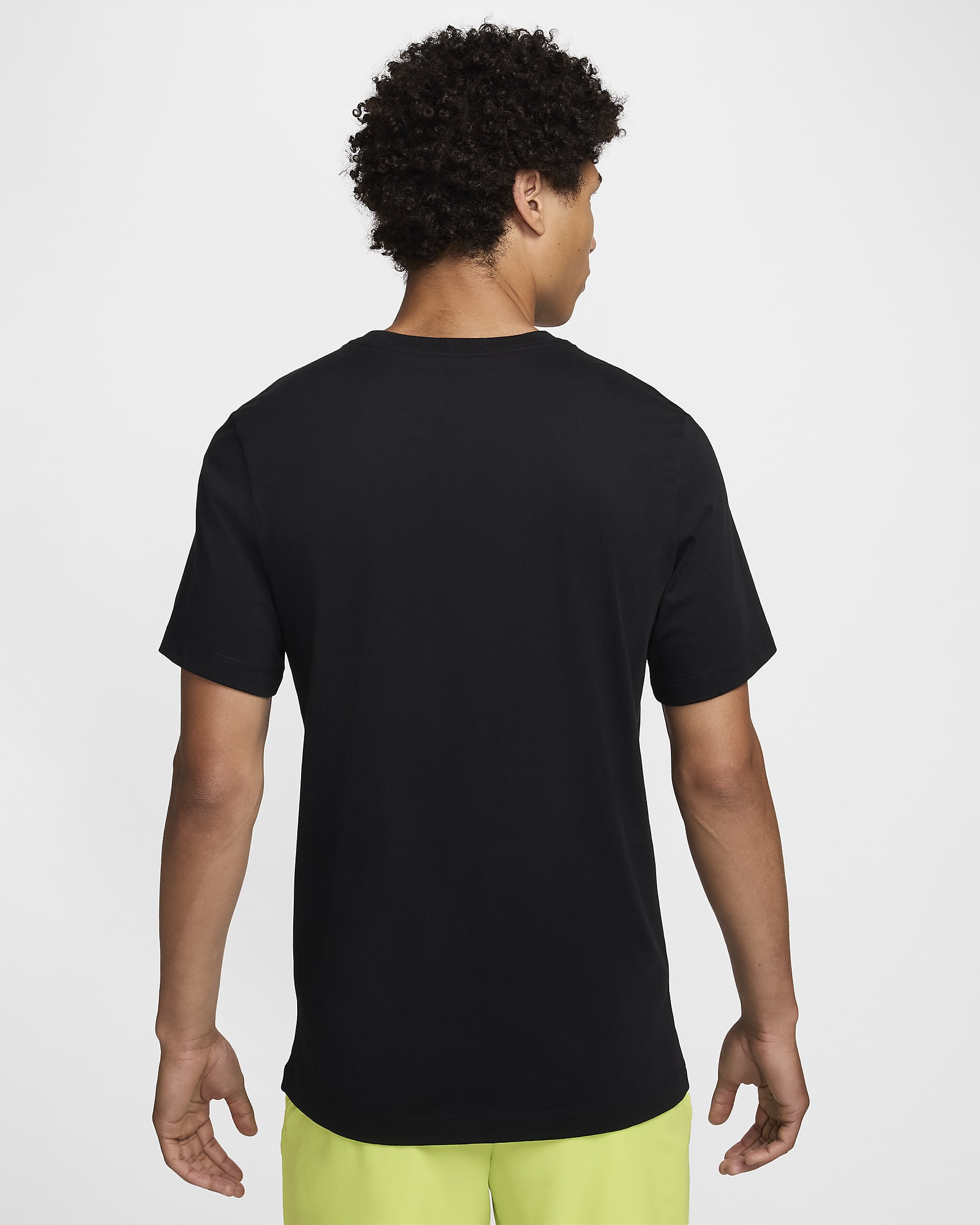 NikeCourt Men's Tennis T-Shirt - Black