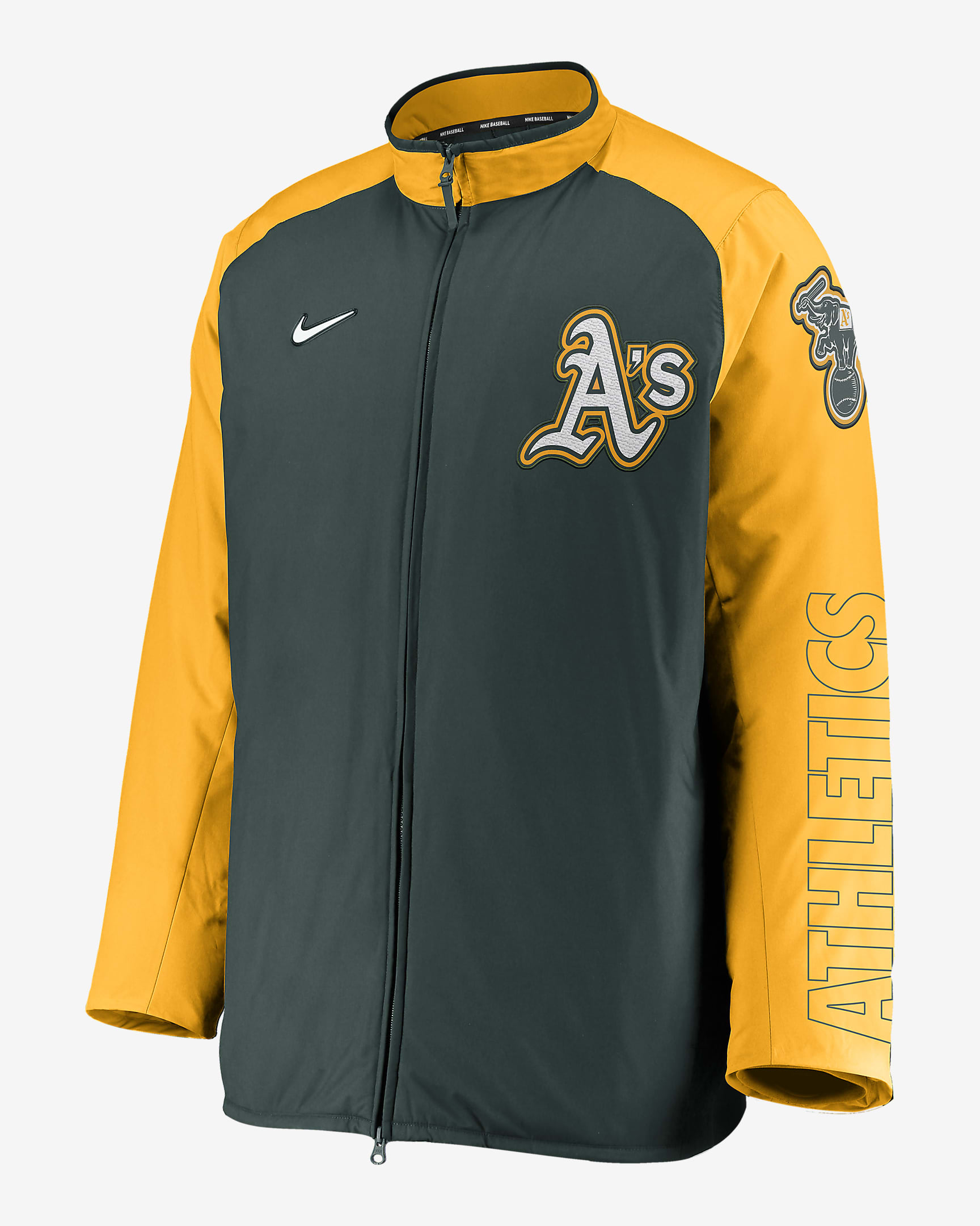 Nike Dugout (MLB Oakland Athletics) Men's Full-Zip Jacket. Nike.com