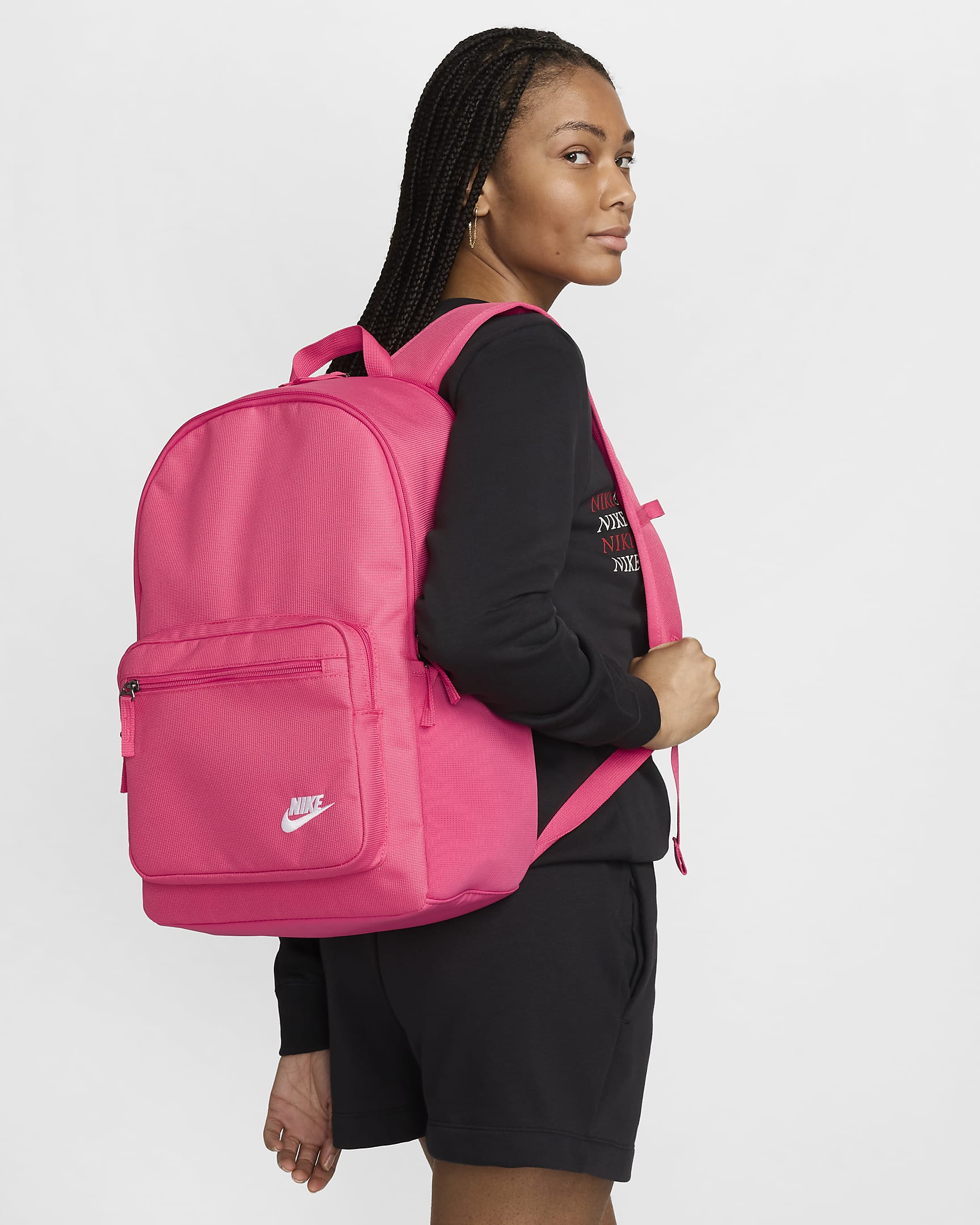 Zaino Eugene Nike Heritage (23 l) - Aster Pink/Aster Pink/Bianco