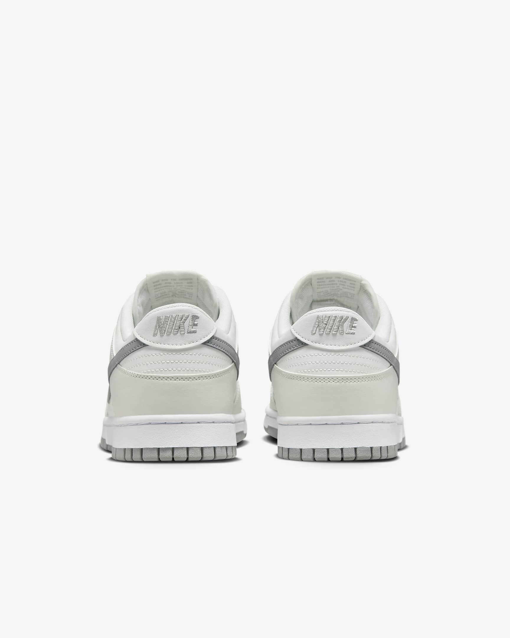 Nike Dunk Low Retro Herenschoenen - Summit White/Platinum Tint/Wit/Light Smoke Grey