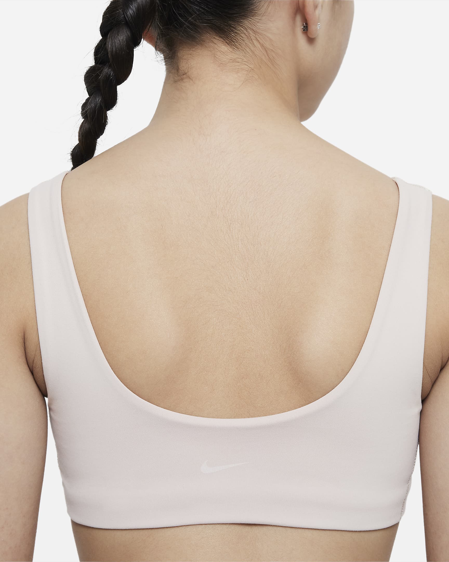 Nike DriFIT Alate All U Older Kids' (Girls') Sports Bra. Nike AT