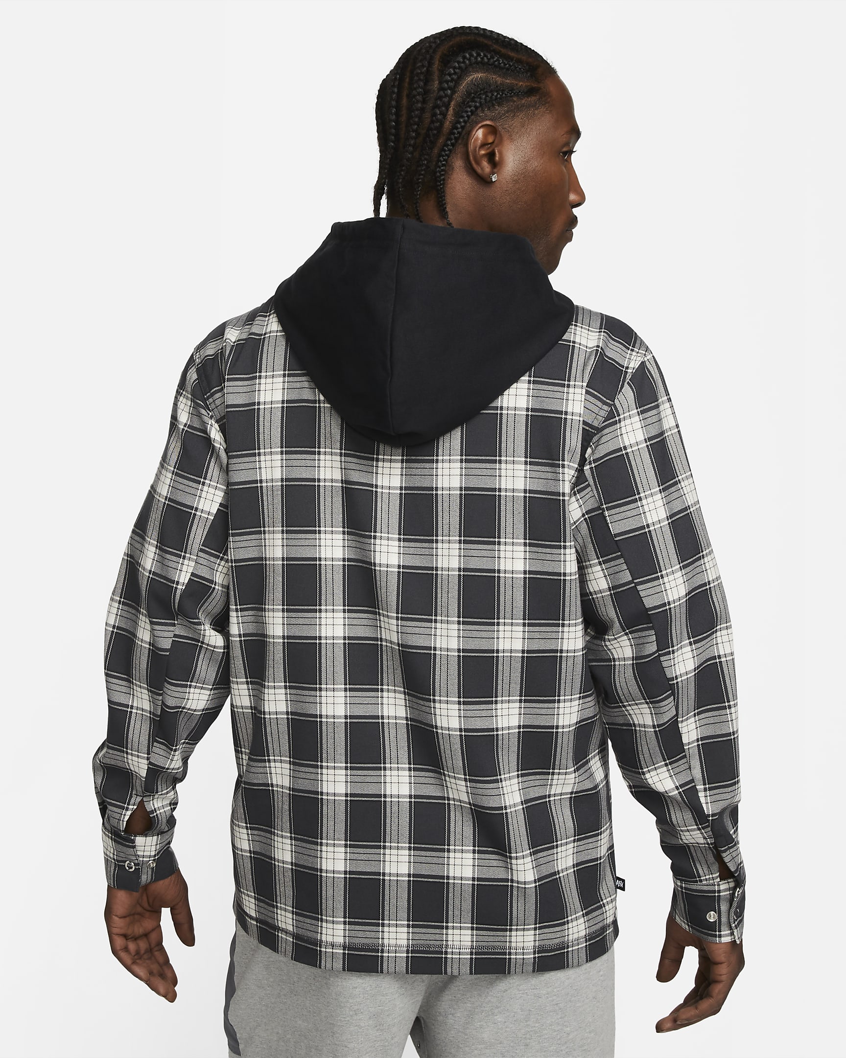 Kevin Durant Men's Hooded Basketball Flannel. Nike DK