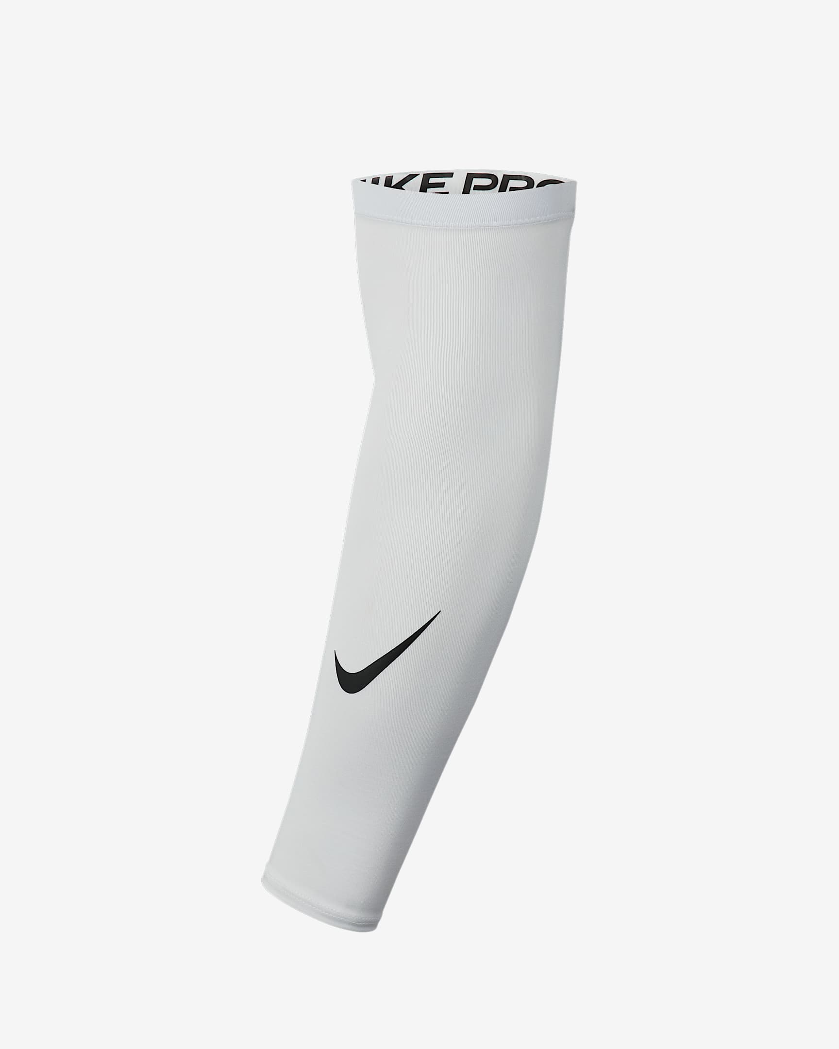 Manga de fútbol americano para niños talla grande 4.0 Nike Pro Dri-FIT - Blanco/Negro