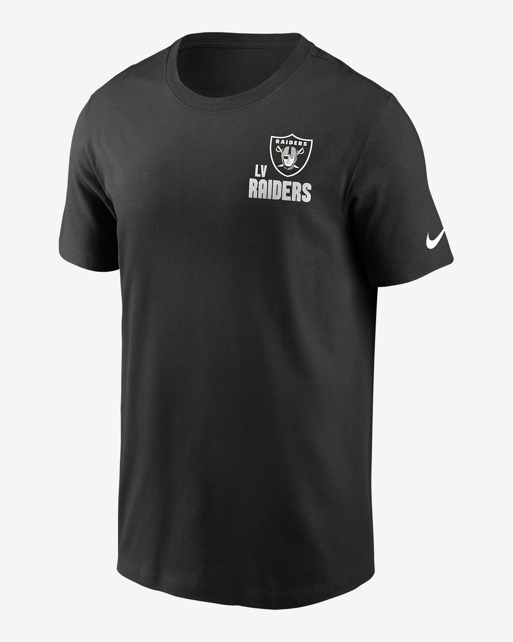 Las Vegas Raiders Blitz Team Essential Men's Nike NFL T-Shirt. Nike.com