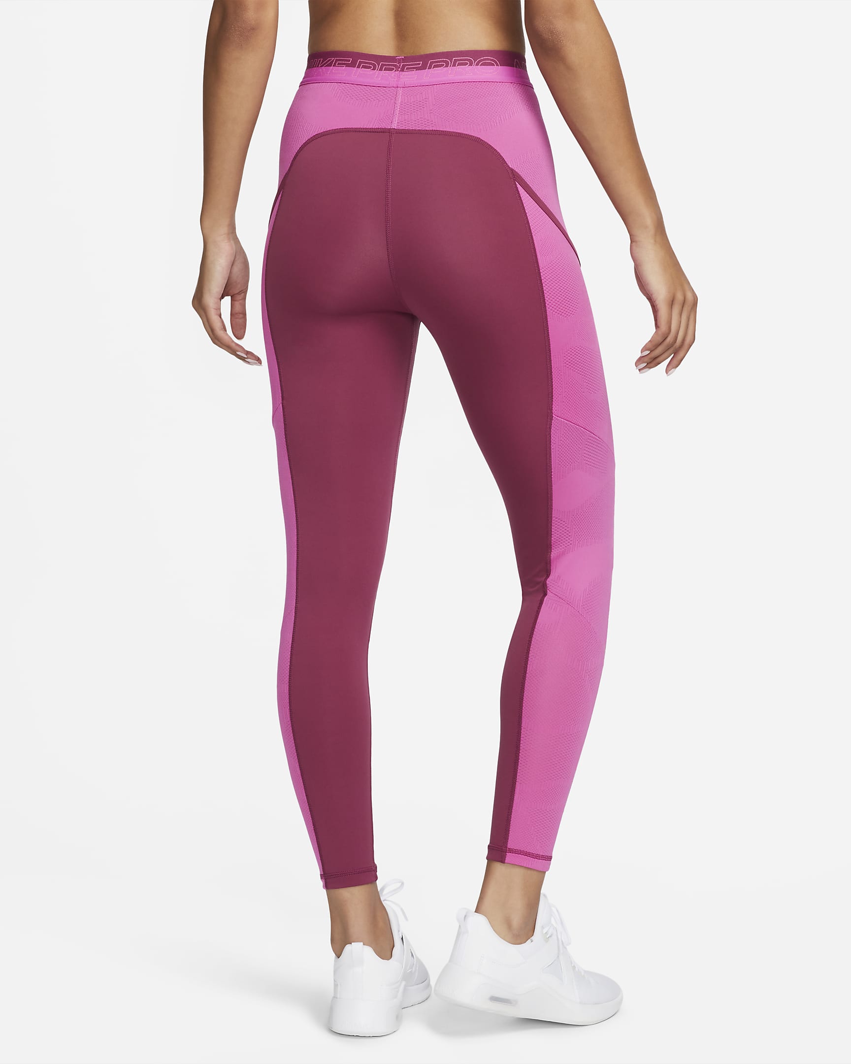 Nike Pro Women's High-Waisted 7/8 Training Leggings with Pockets. Nike NL