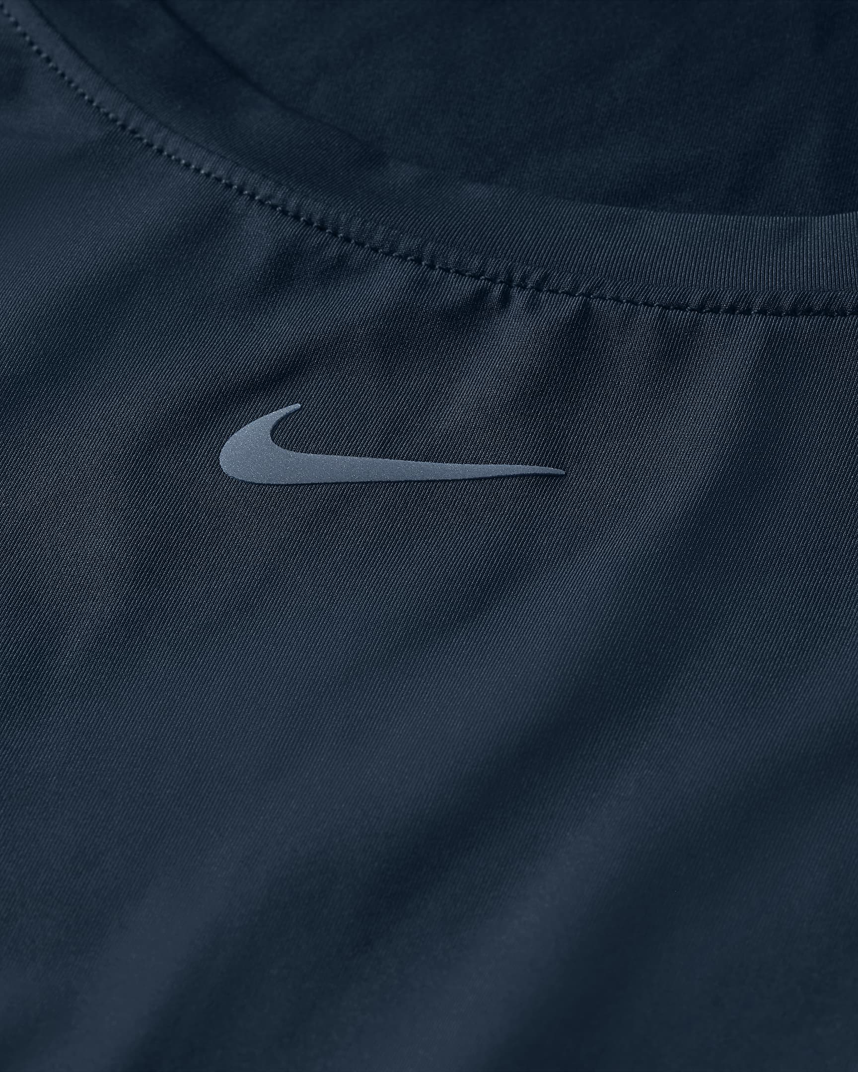 Damska koszulka z krótkim rękawem Dri-FIT Nike One Classic - Armory Navy/Czerń