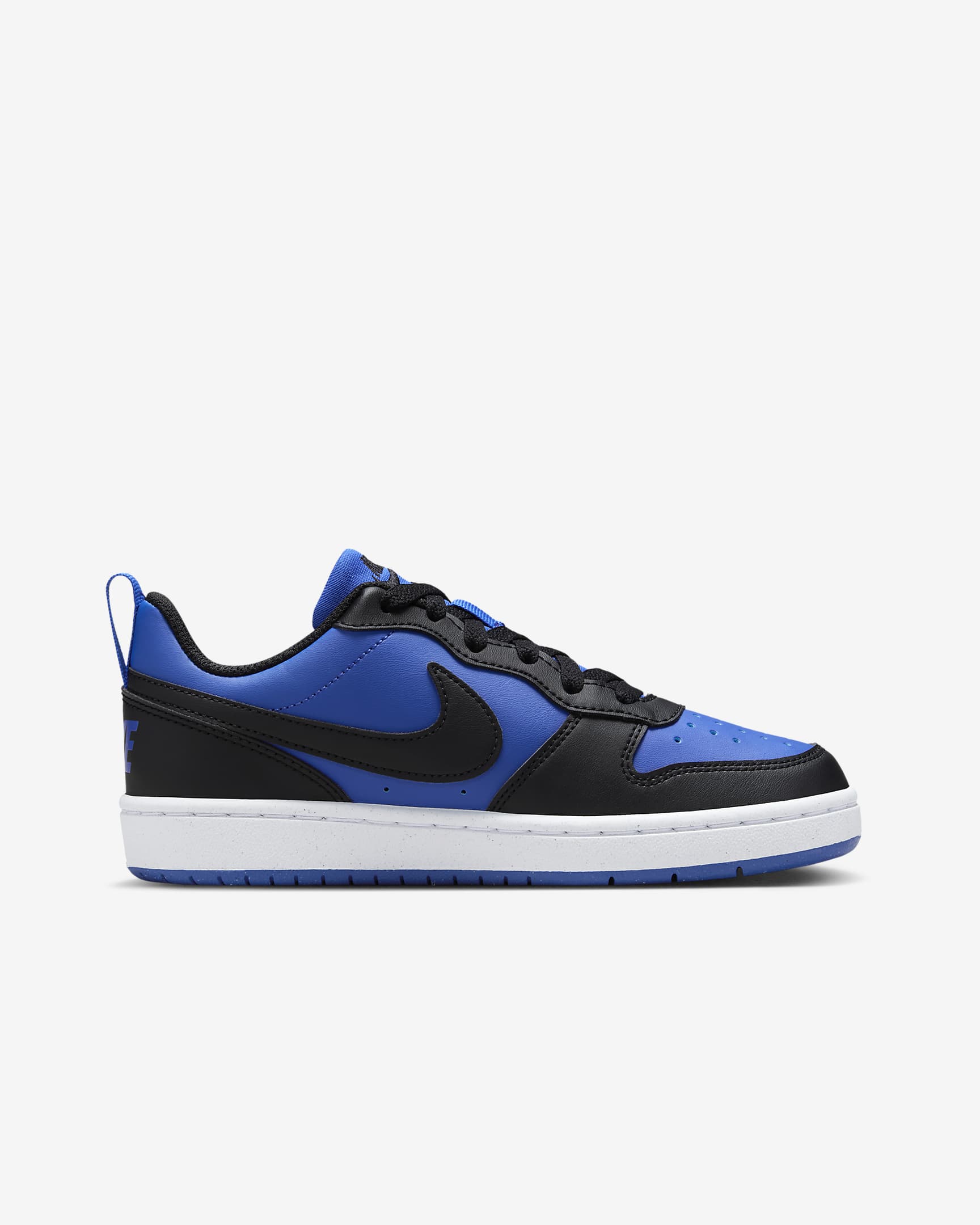 Boty Nike Court Borough Low Recraft pro větší děti - Game Royal/Bílá/Černá