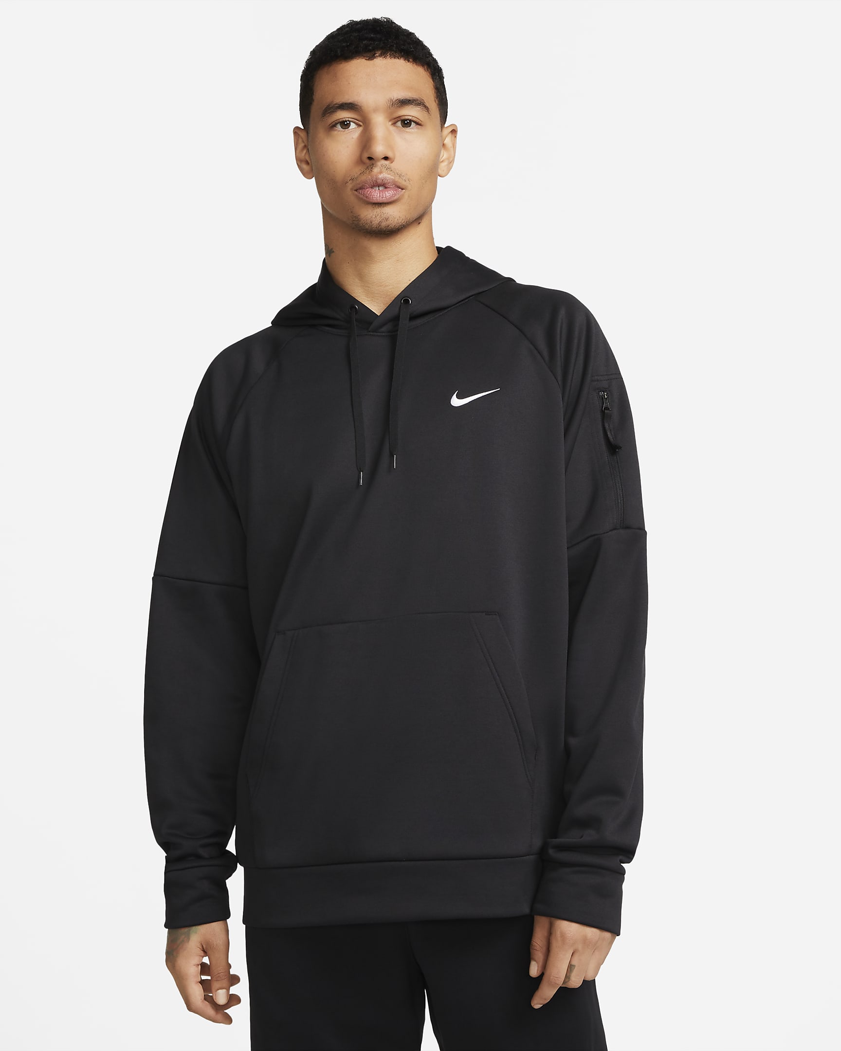 Nike Therma Men's Therma-FIT Hooded Fitness Sweatshirt. Nike IL