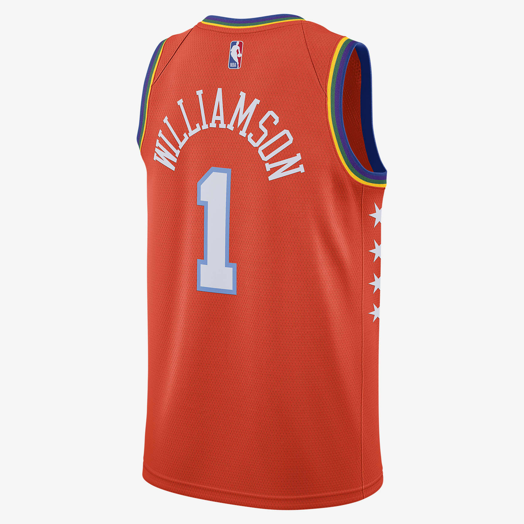 Zion Williamson All-Star USA 'Rising Stars' Nike NBA Swingman Jersey - Team Orange