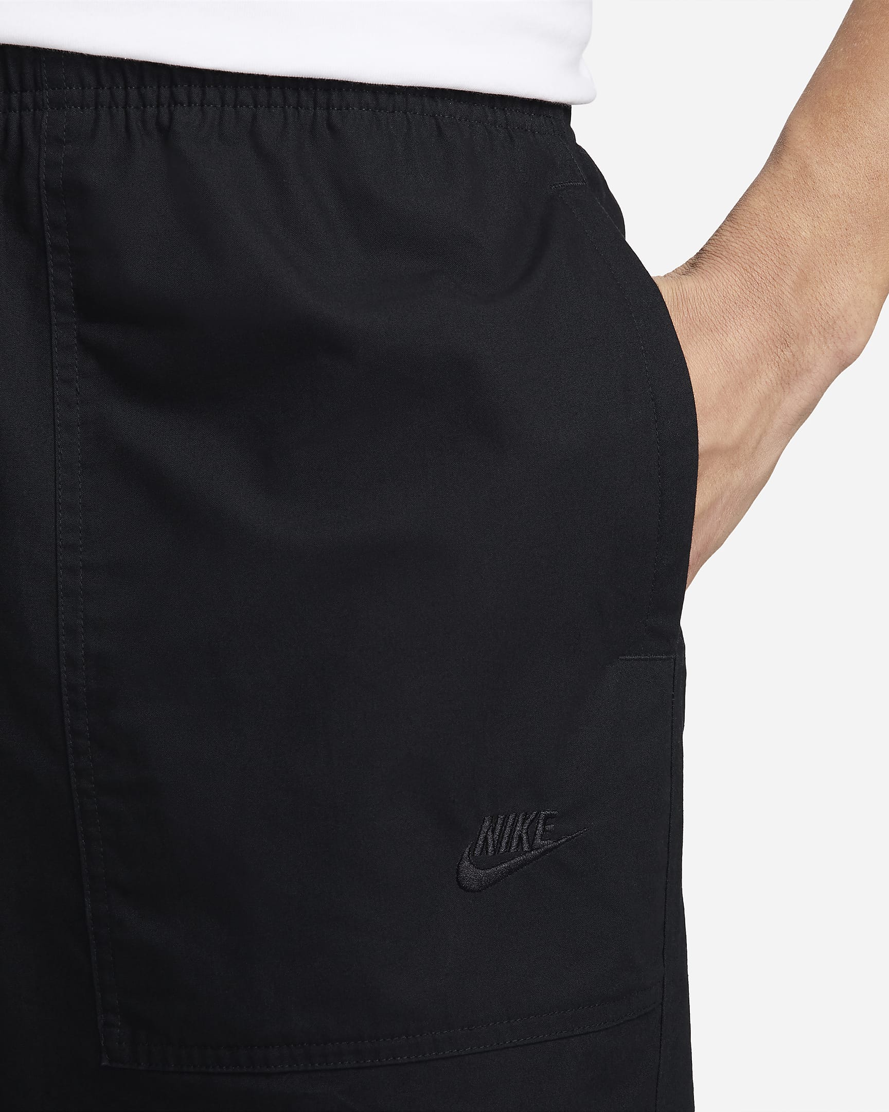 Nike Club Men's Trousers - Black/Black