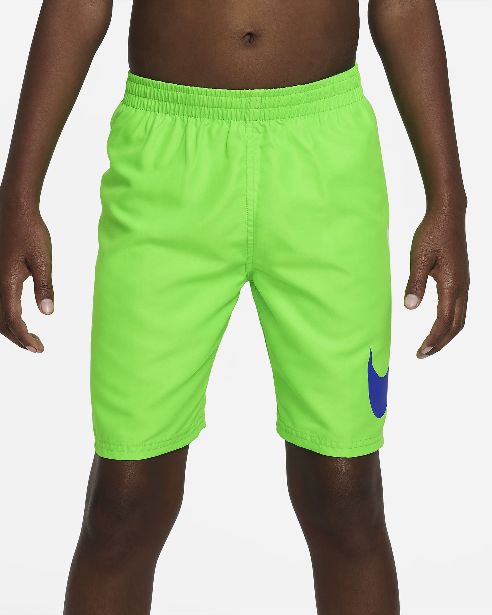 Nike Big Kids' (Boys') 7" Volley Shorts - Green Strike