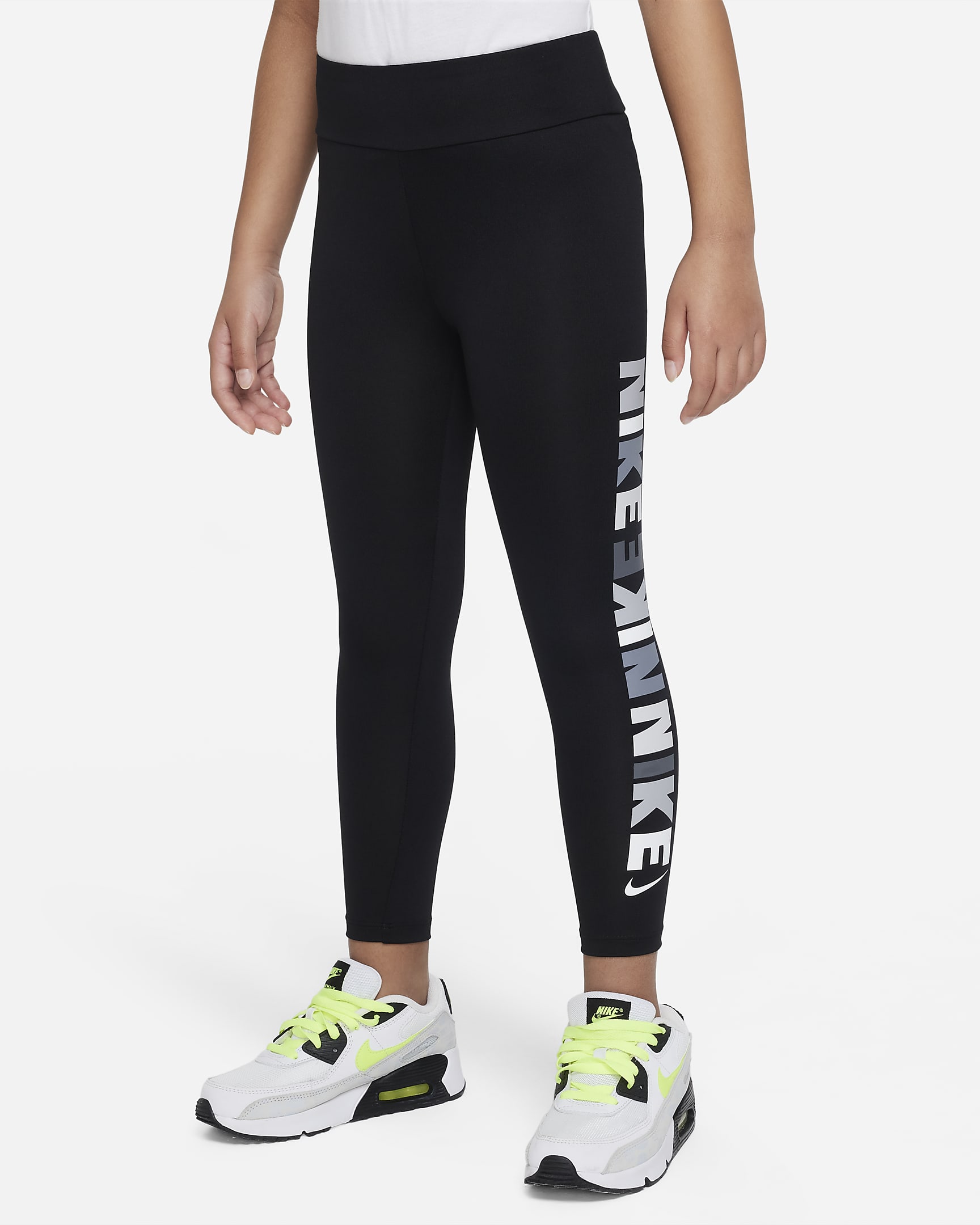 Nike Block Leggings Little Kids' Leggings - Black