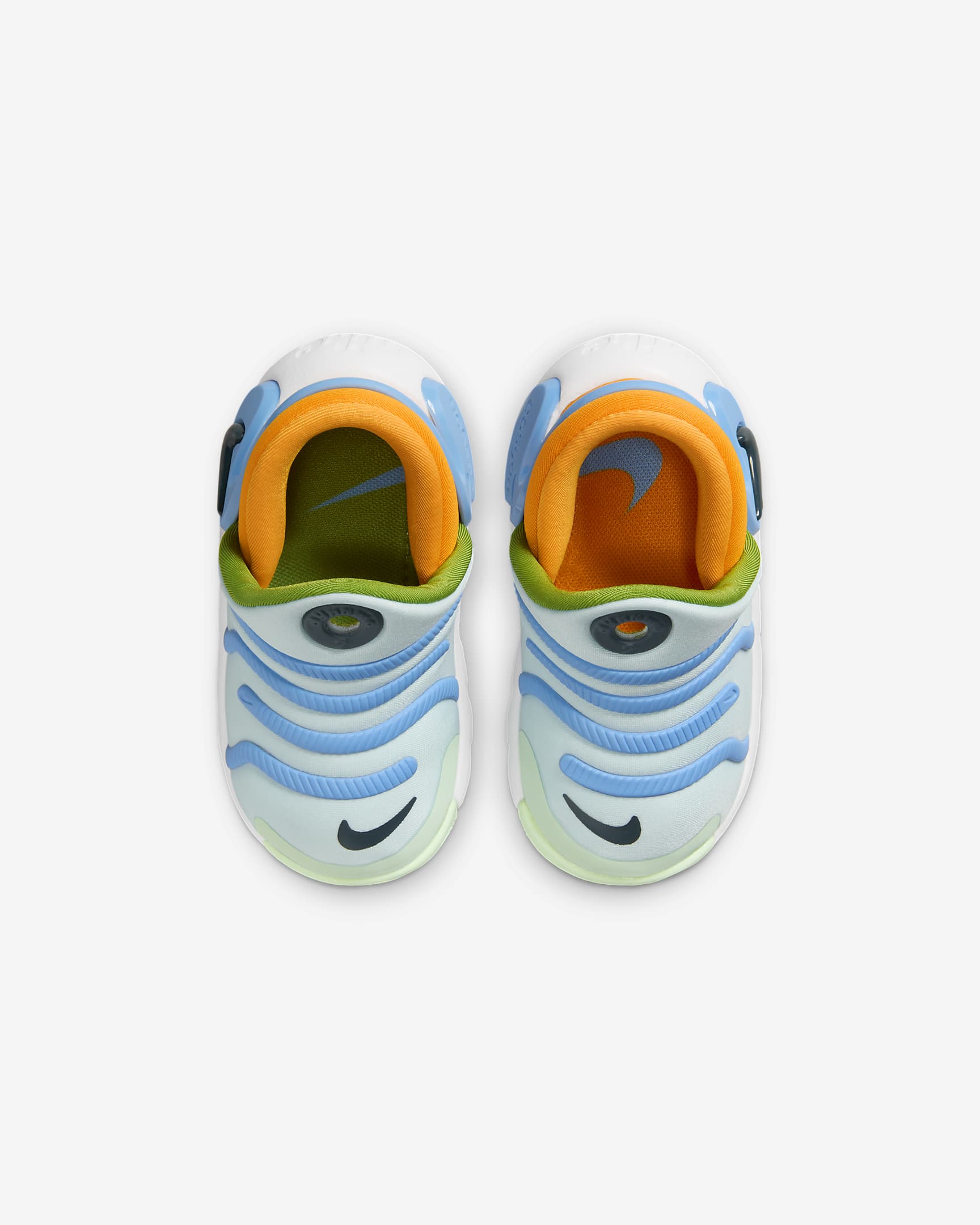 Nike Dynamo 2 EasyOn Baby/Toddler Shoes - Glacier Blue/University Blue/Sundial/Deep Jungle