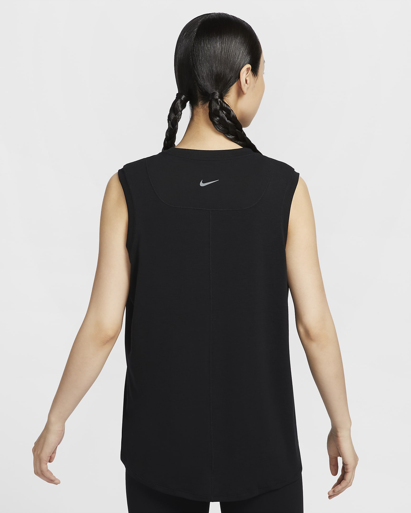 Nike One Relaxed Women's Dri-FIT Tank Top - Black/Black